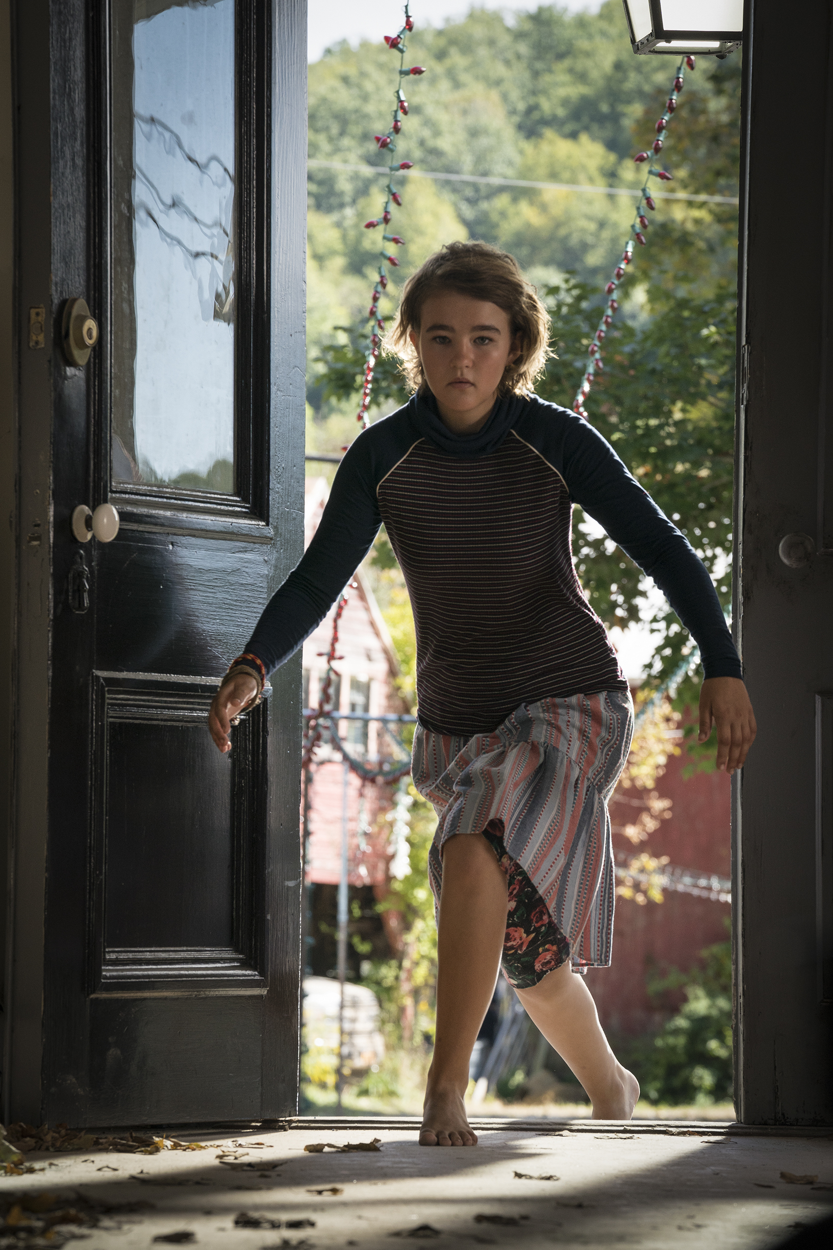 breakout star Millicent Simmonds, a deaf actor who plays the teenage daughter, delivers a defiant turn that establishes her as an exciting young talent. (Paramount Pictures)