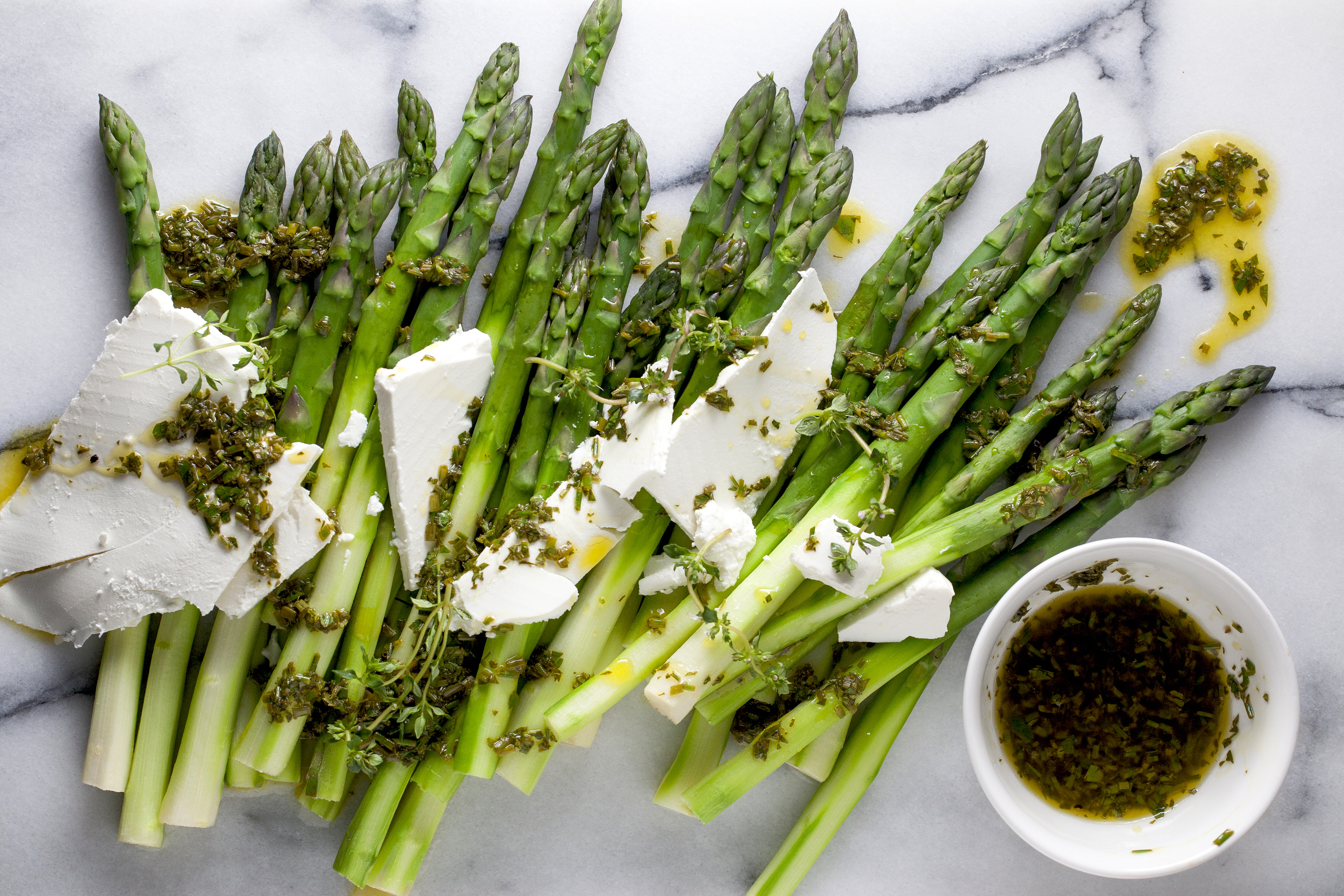 Asparagus salad recipe by Teresa Cutter of The Healthy Chef. (Paul Cutter / The Healthy Chef)