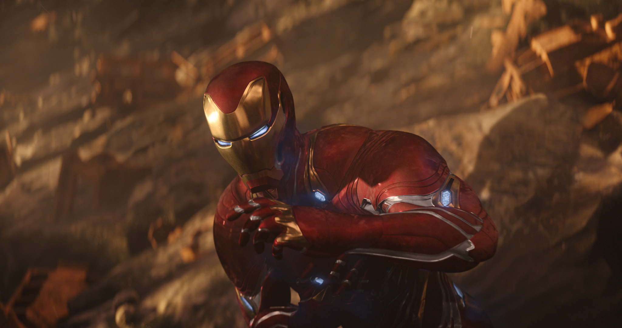 Robert Downey Jr. as Tony Stark / Iron Man in Avengers: Infinity War