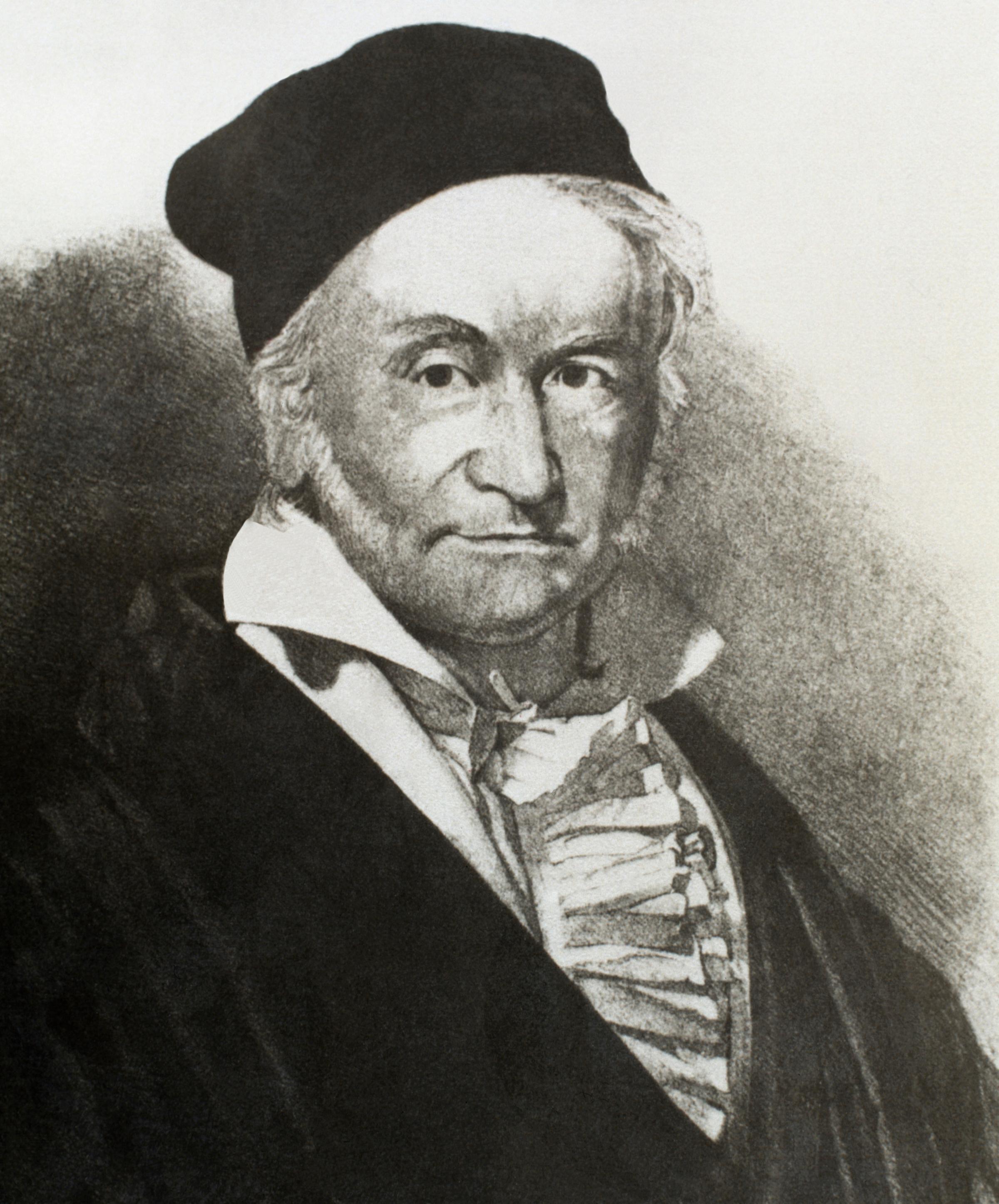 Carl Friedrich Gauss (1777-1855). German mathematician. Engraving. 19th century.