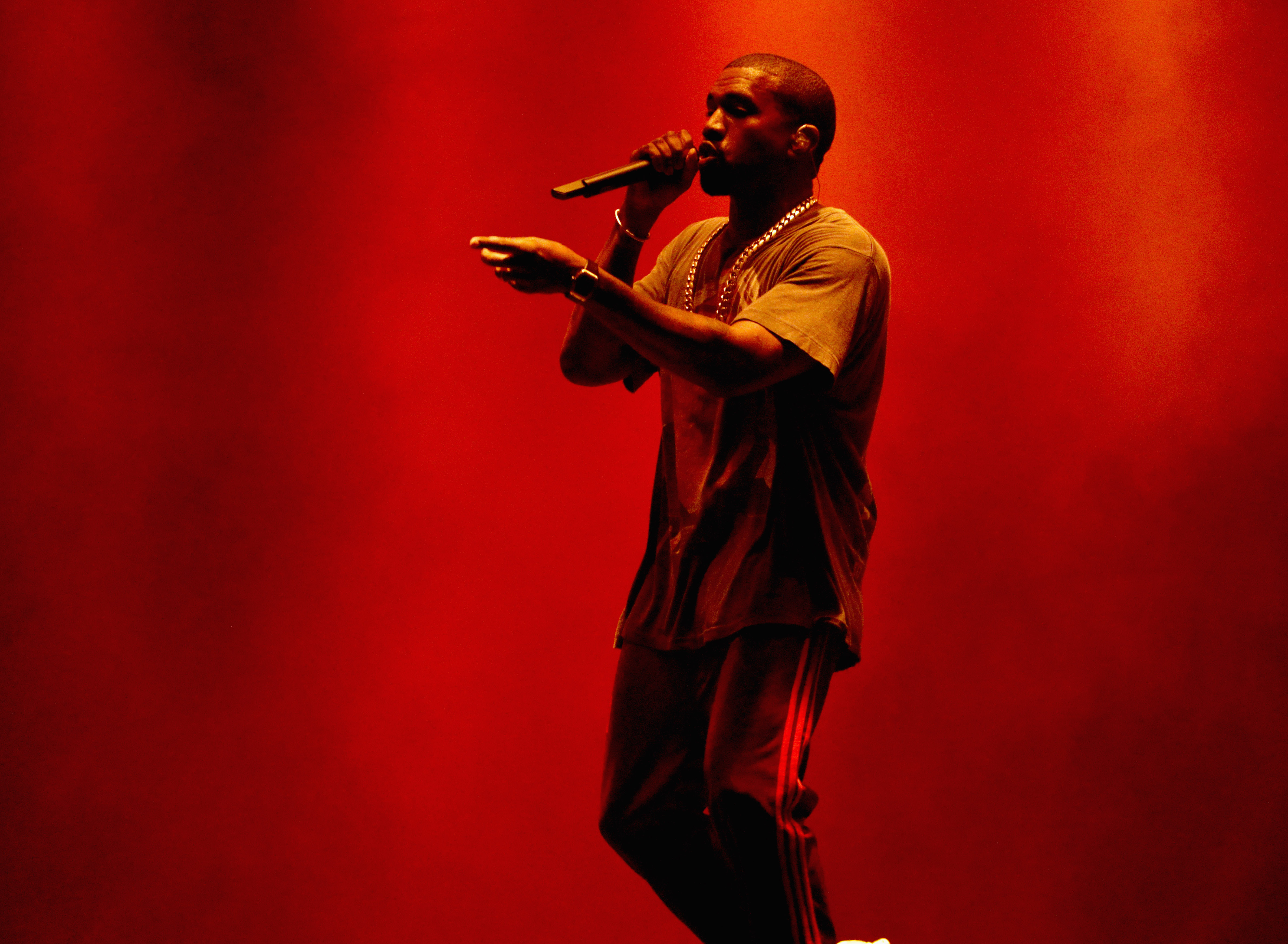 Kanye West performs onstage during The Meadows Music &amp; Arts Festival Day 2 on Oct. 2, 2016 in Queens, New York. (Taylor Hill—Getty Images for The Meadows)