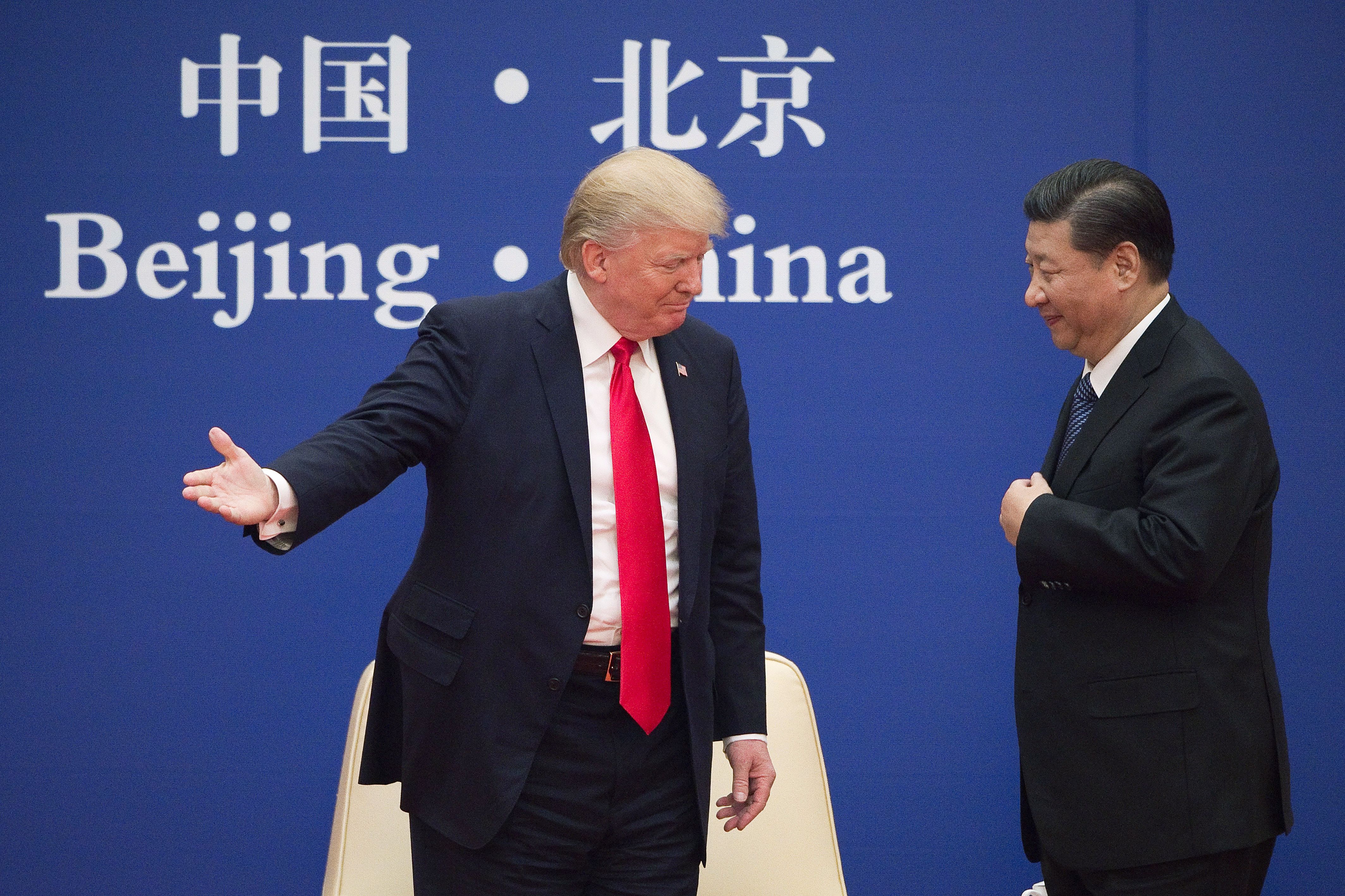 TOPSHOT-CHINA-US-TRUMP-POLITICS-DIPLOMACY