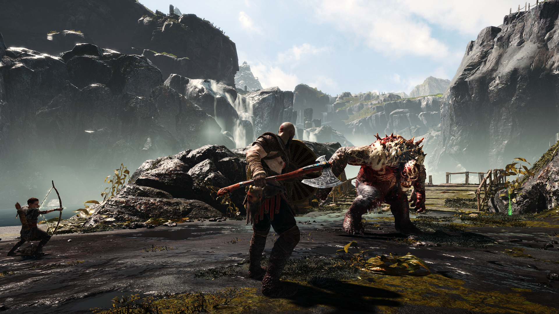 The new God of War game (Courtesy of Sony Interactive Entertainment America)