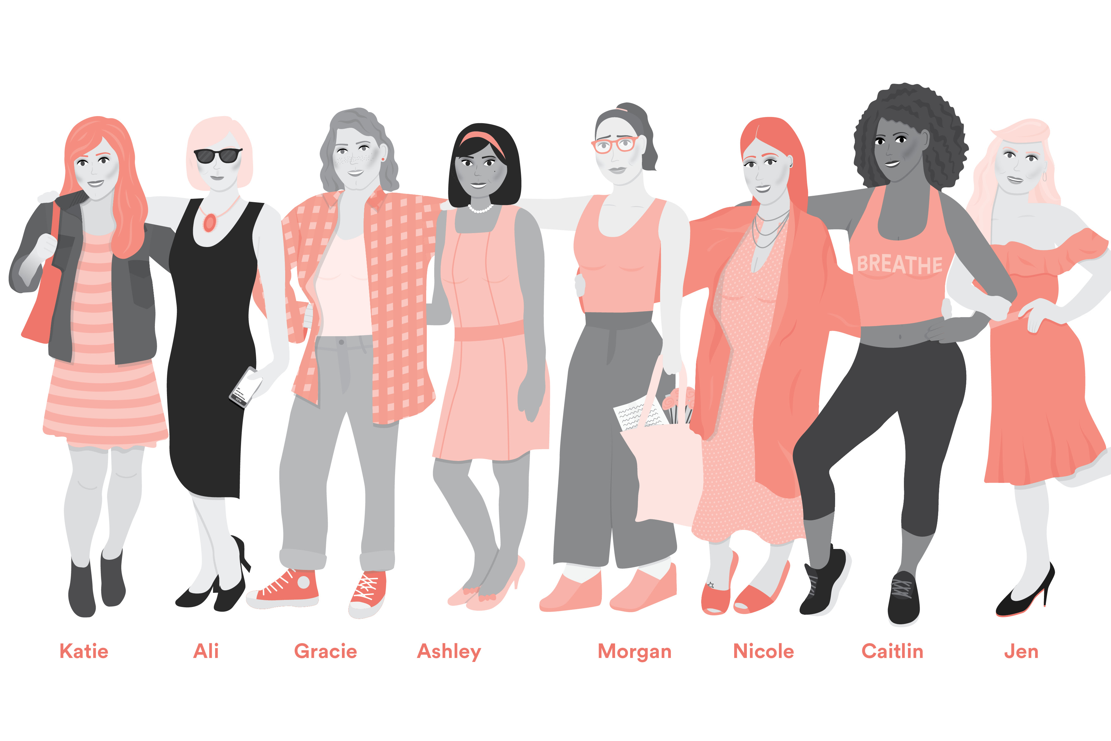 'Hey Ladies!' illustration by Carolyn Bahar. (Carolyn Bahar)