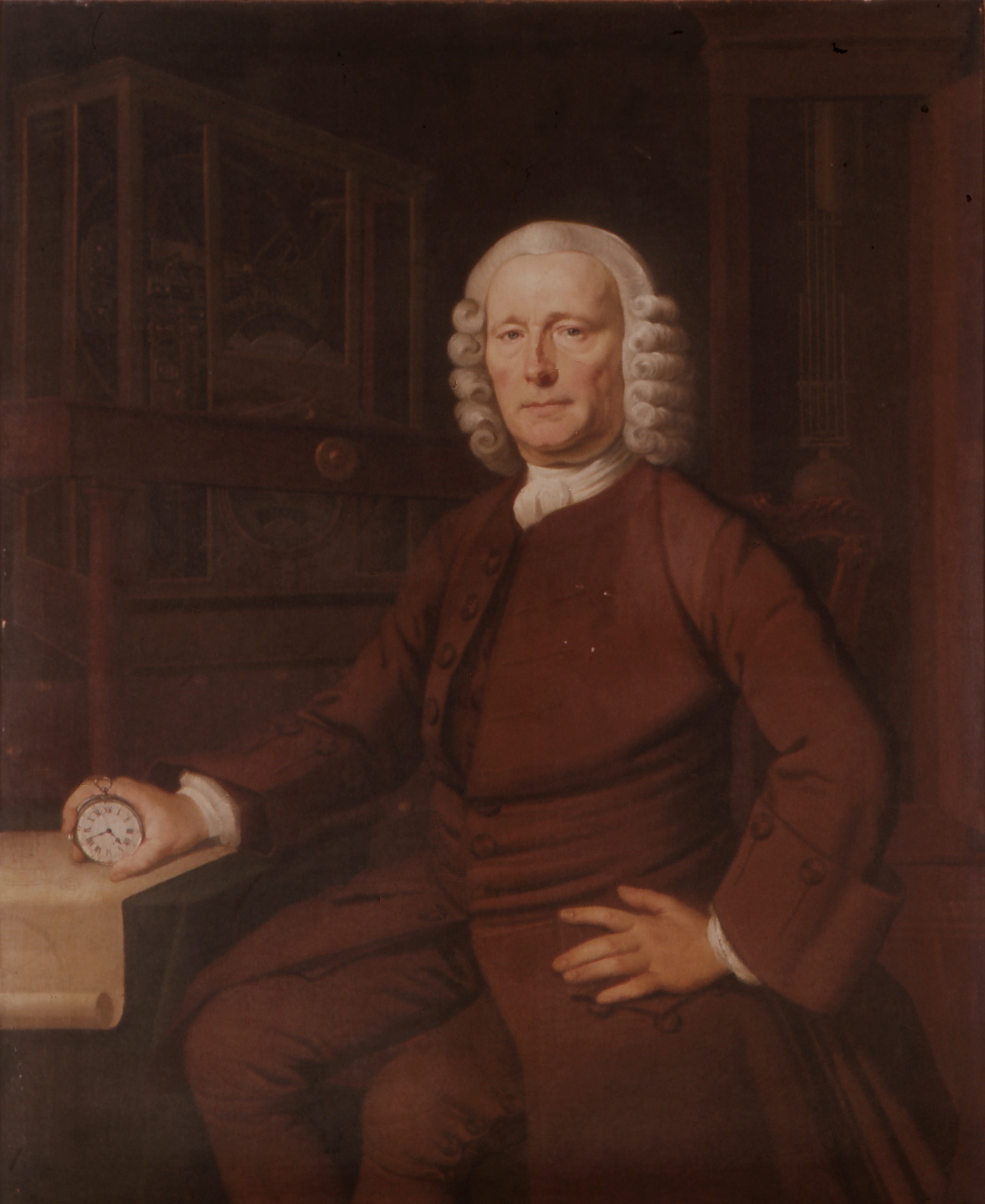 John Harrison, (1693-1776). Inventor of the marine chronometer in 1757. A self-educated English carpenter and clockmaker who invented the marine chronometer, solving the problem of calculating longitude while at sea. He was awarded a government prize for its accuracy (Heritage Images - Getty Images)