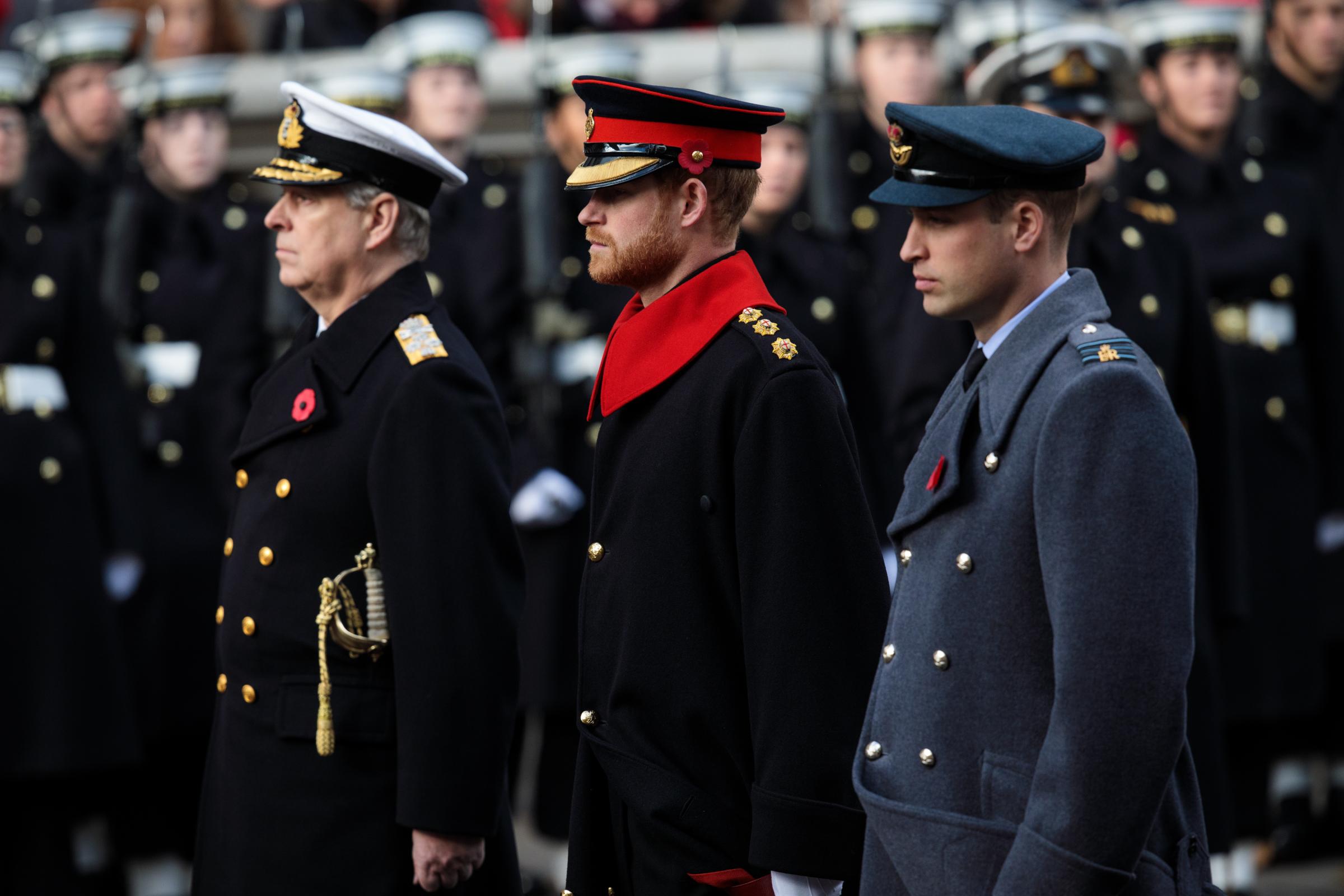 The Royal Family Lay Wreaths At The Cenotaph On Remembrance Sunday