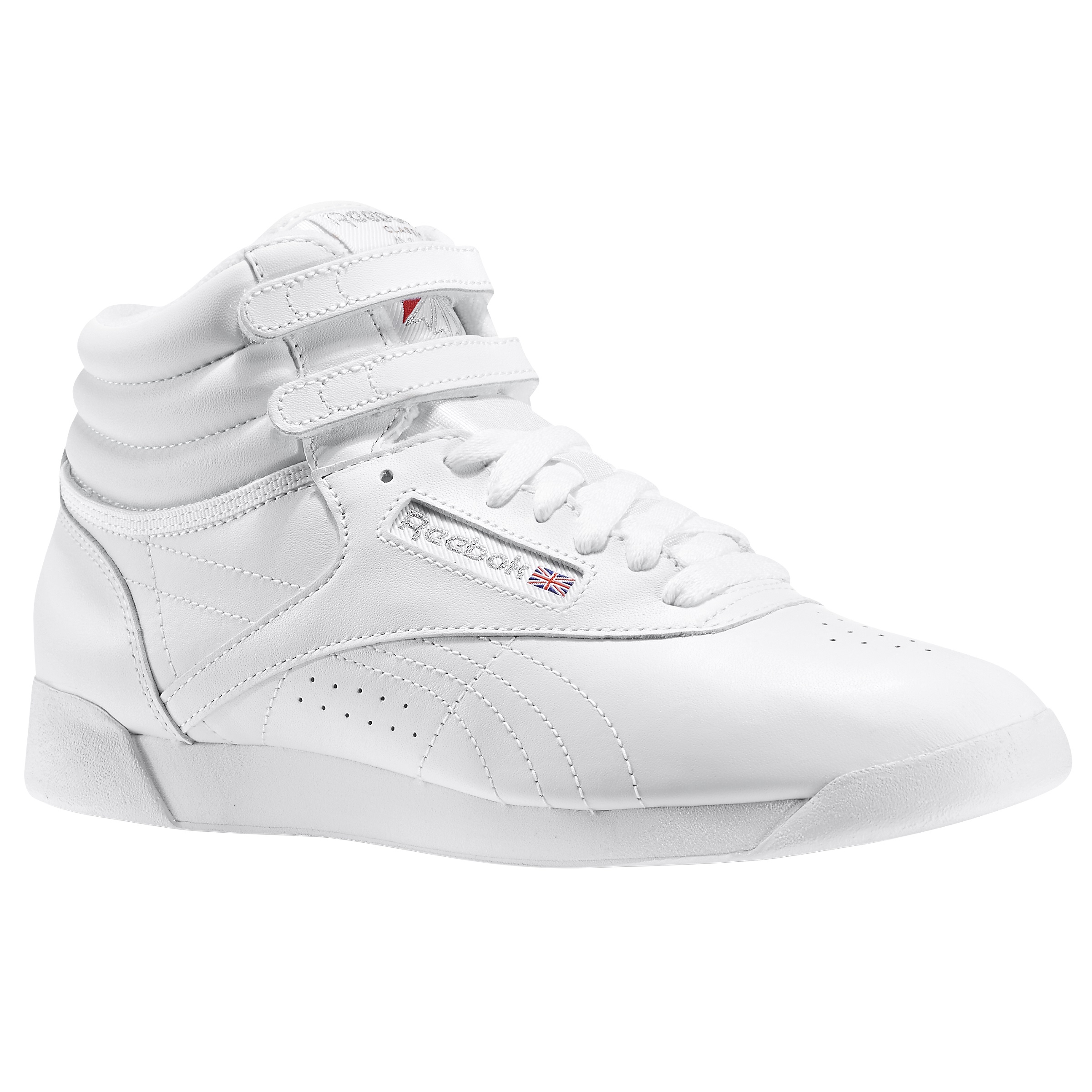Reebok freestyle sneaker in white