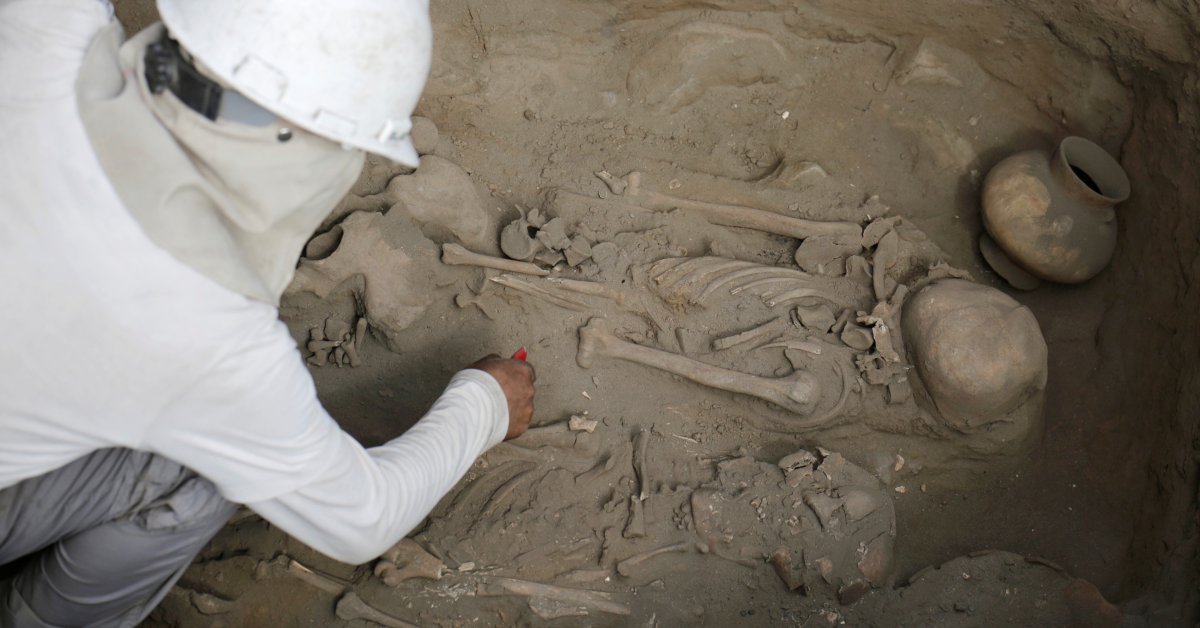 В 19 веке в колумбии археологи