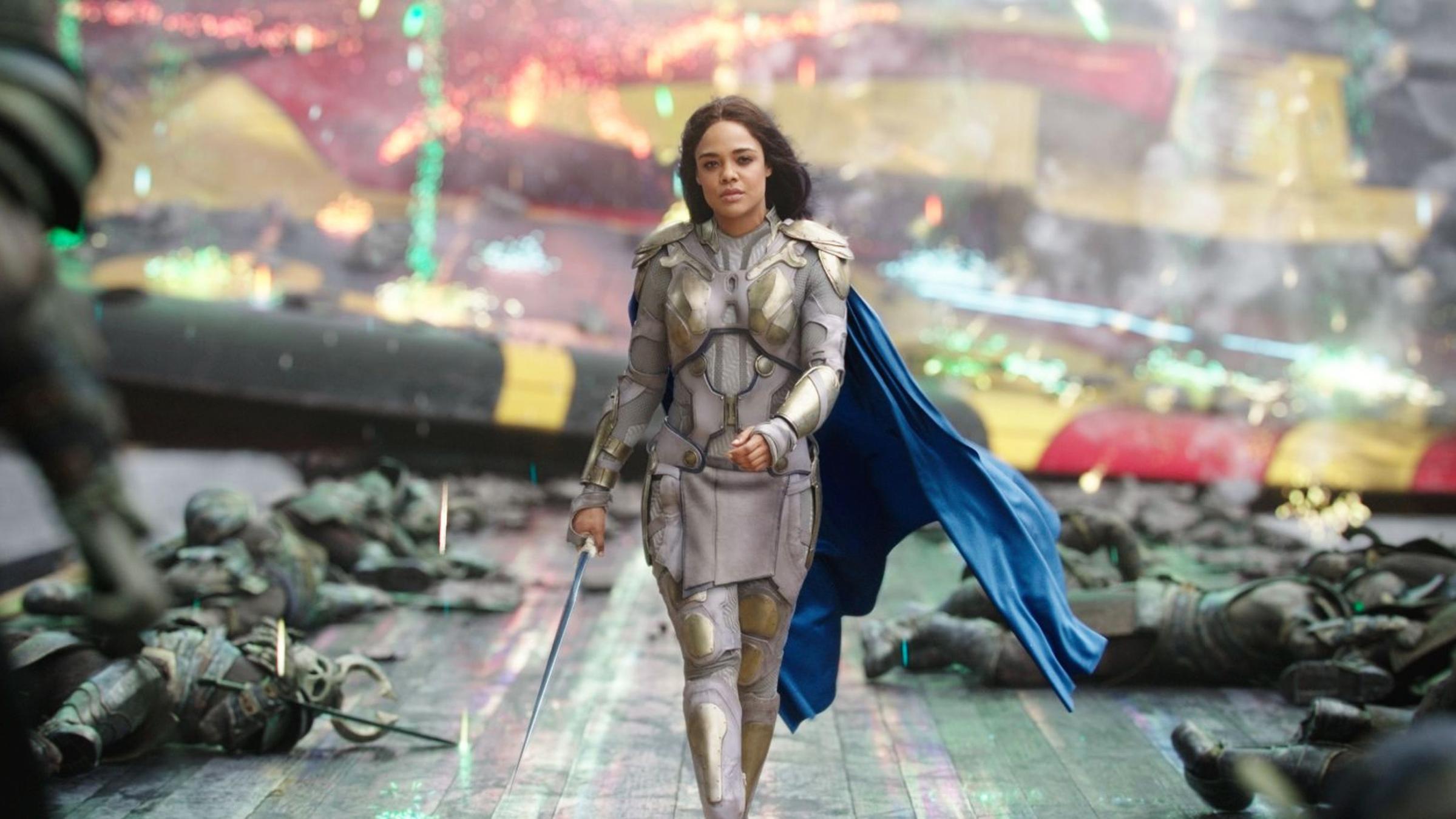 Tessa Thompson as Valkery in "Thor: Ragnarok"
