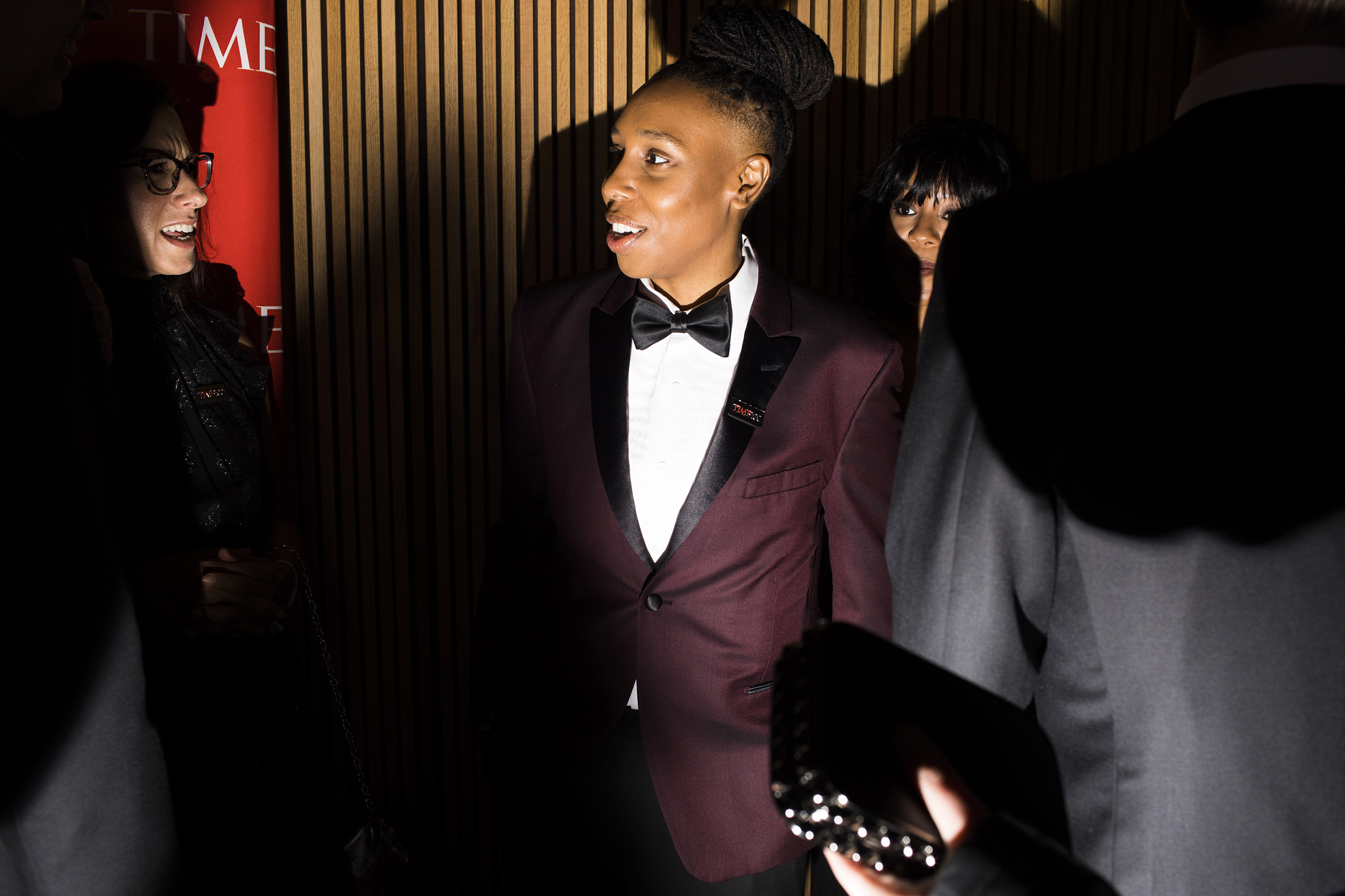 Lena Waithe at the Time 100 Gala at Jazz at Lincoln Center on April 24, 2018 in New York City. (Landon Nordeman for TIME)