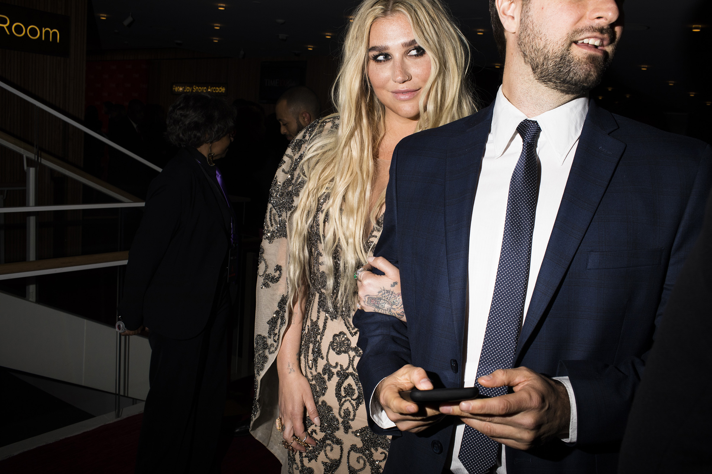 Kesha at the Time 100 Gala at Jazz at Lincoln Center on April 24, 2018 in New York City. (Landon Nordeman for TIME)