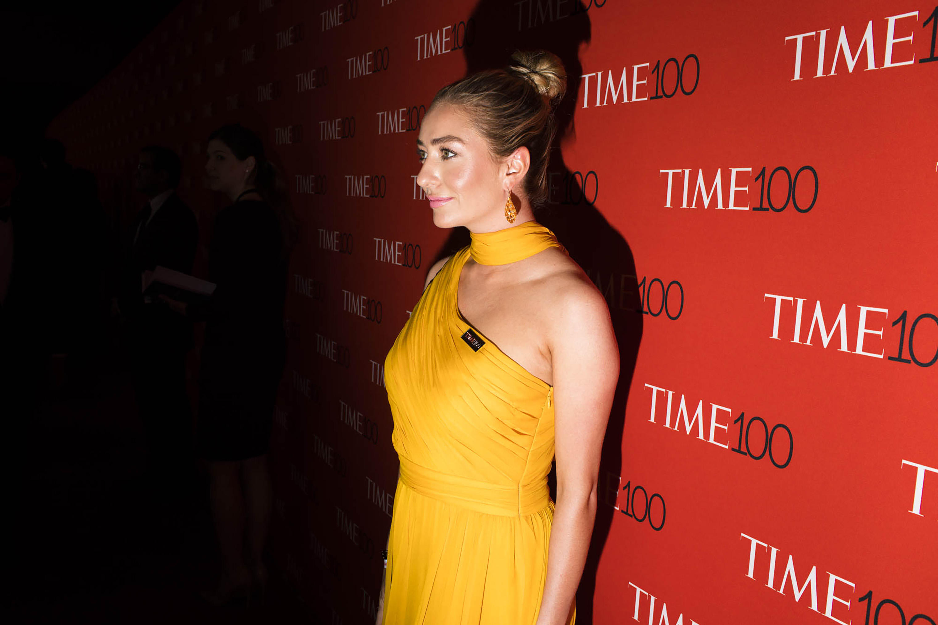 CEO of Bumble Whitney Wolfe Herd at the Time 100 Gala at Jazz at Lincoln Center on April 24, 2018 in New York City. (Landon Nordeman for TIME)