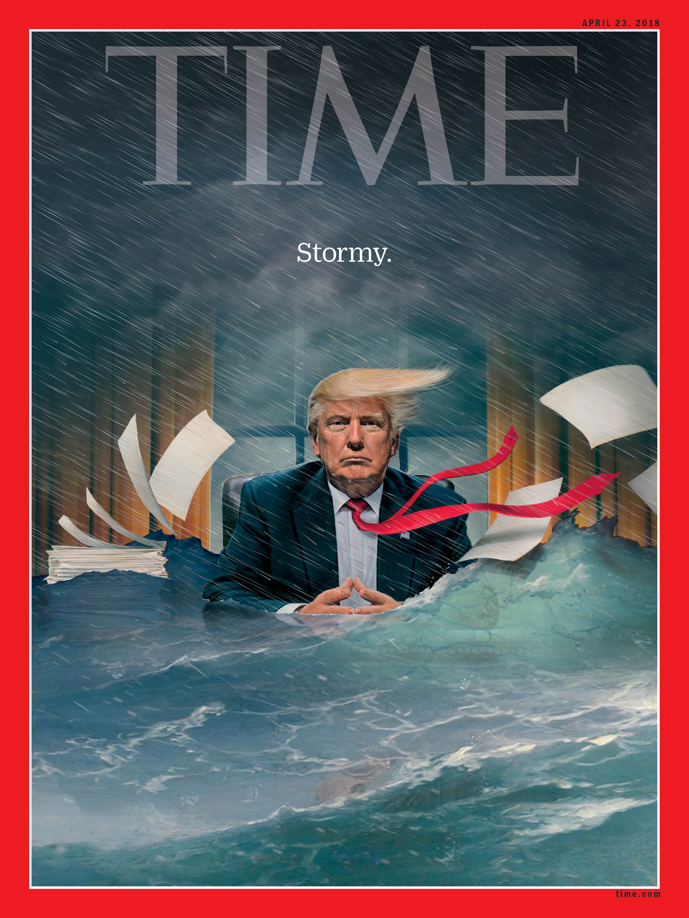 Trump Stormy Time Magazine Cover