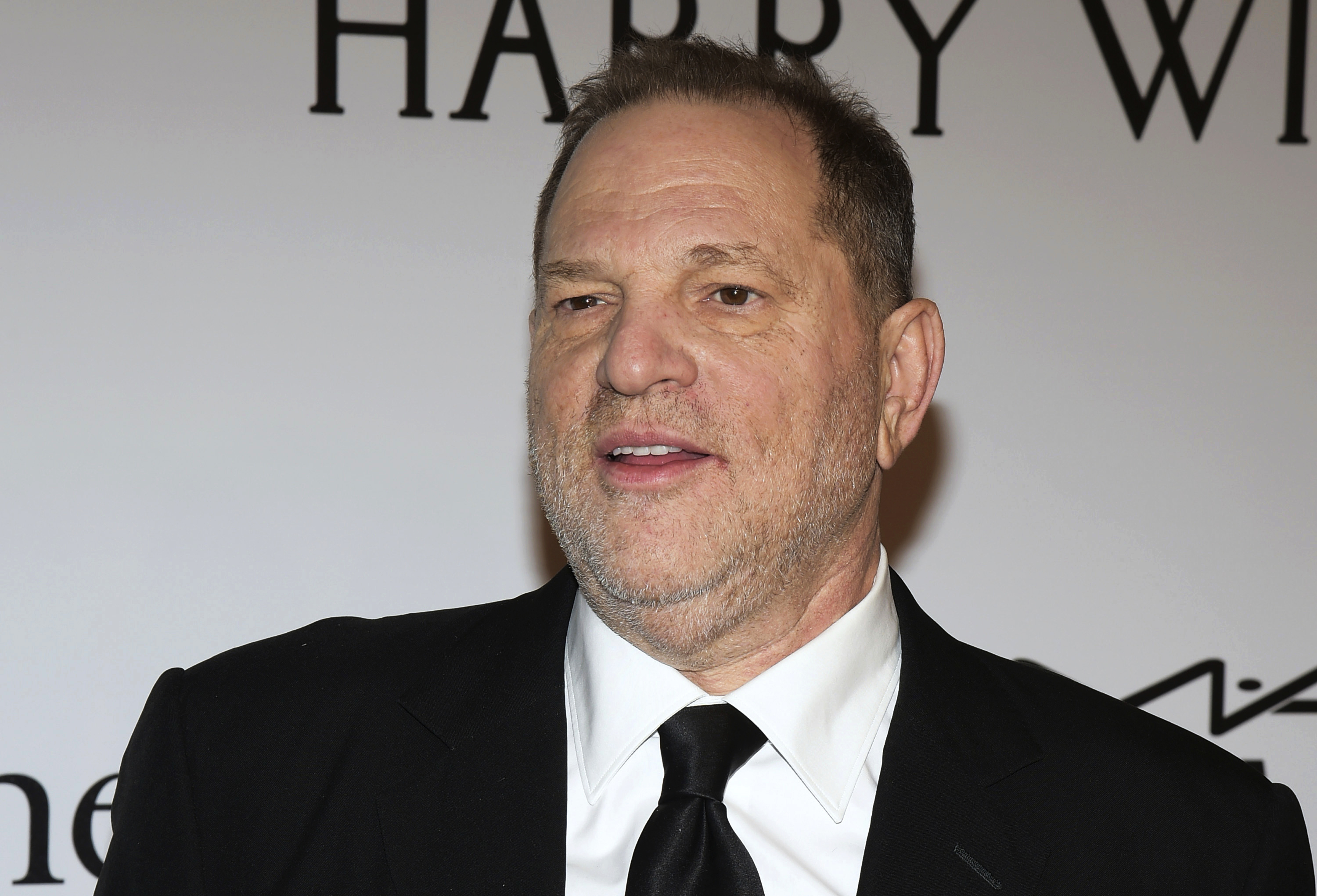 Harvey Weinstein in New York on Feb. 10, 2016. Private equity firm Lantern Capital emerged  as the winning bidder for the Weinstein Co. (Charles Sykes— Invision/AP)