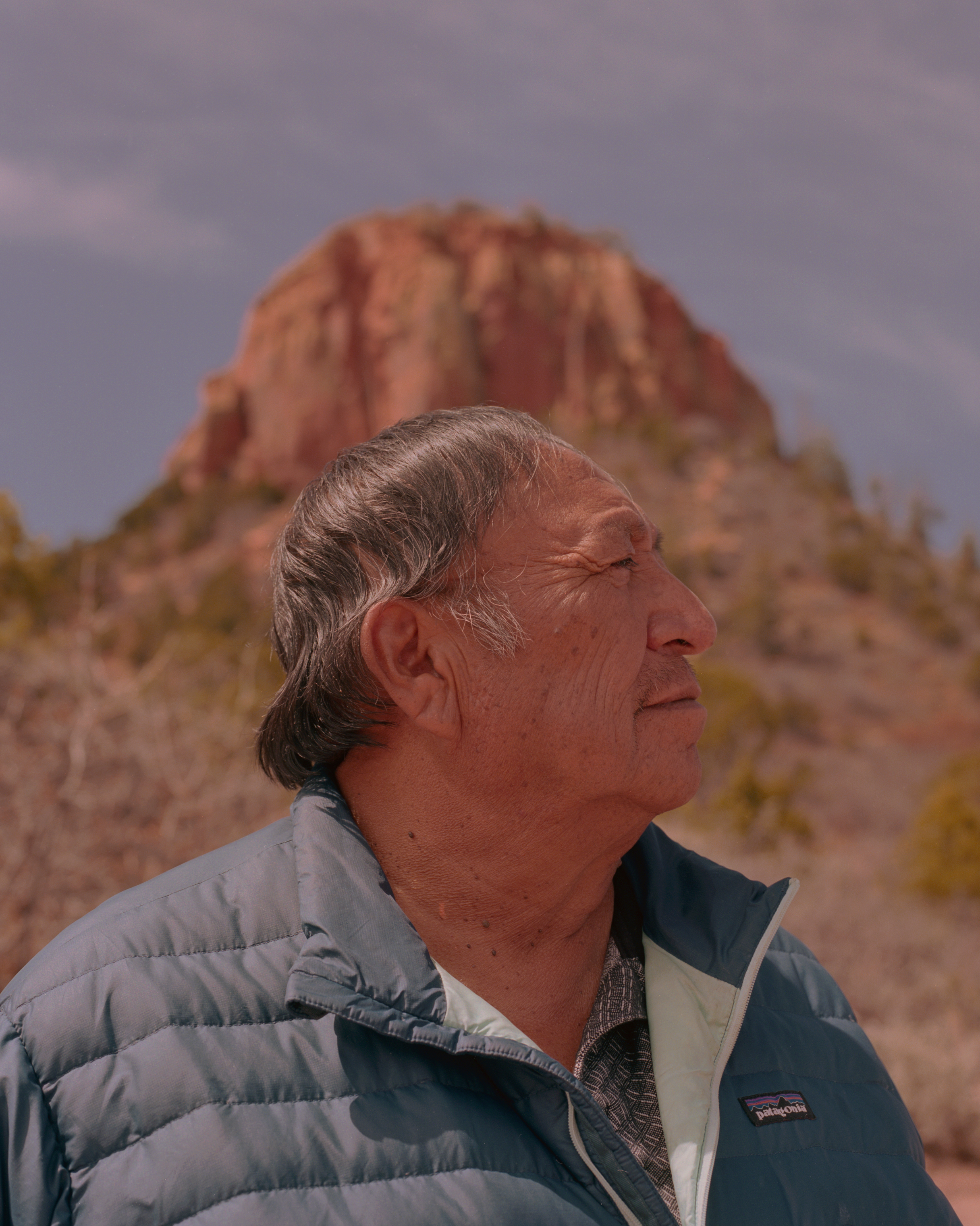 Jonah Yellowman, a Navajo medicine man, is a spiritual adviser to Utah Diné Bikéyah. That work includes activities like organizing a traditional ceremony to bless the lawyers who are fighting the legality of Trump’s order. Like many who live in the area, he also takes trips to Bears Ears to collect plants and herbs for traditional and ceremonial use. (Ryan Shorosky for TIME)
