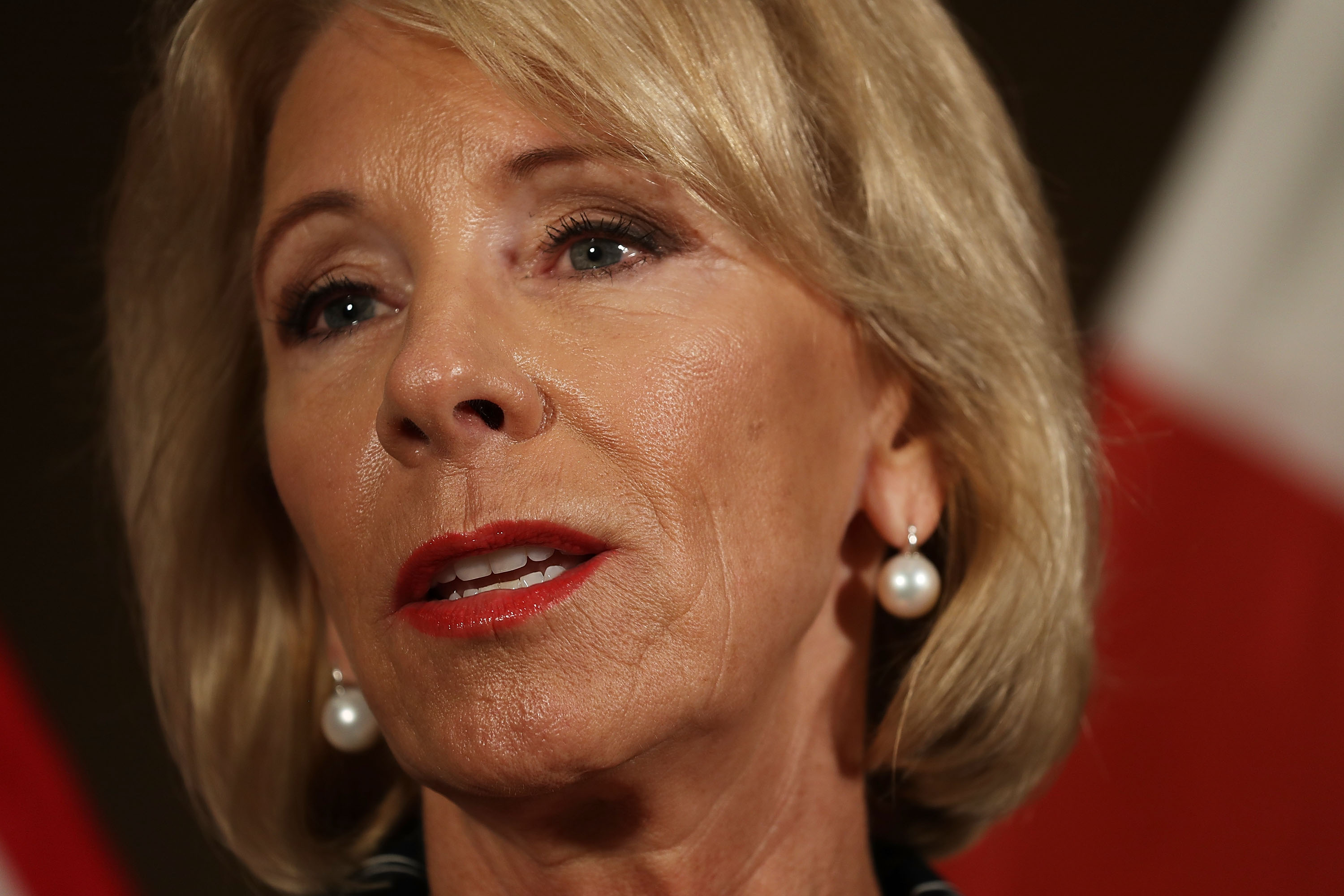 U.S. Education Secretary Betsy DeVos. (Joe Raedle&mdash;Getty Images)