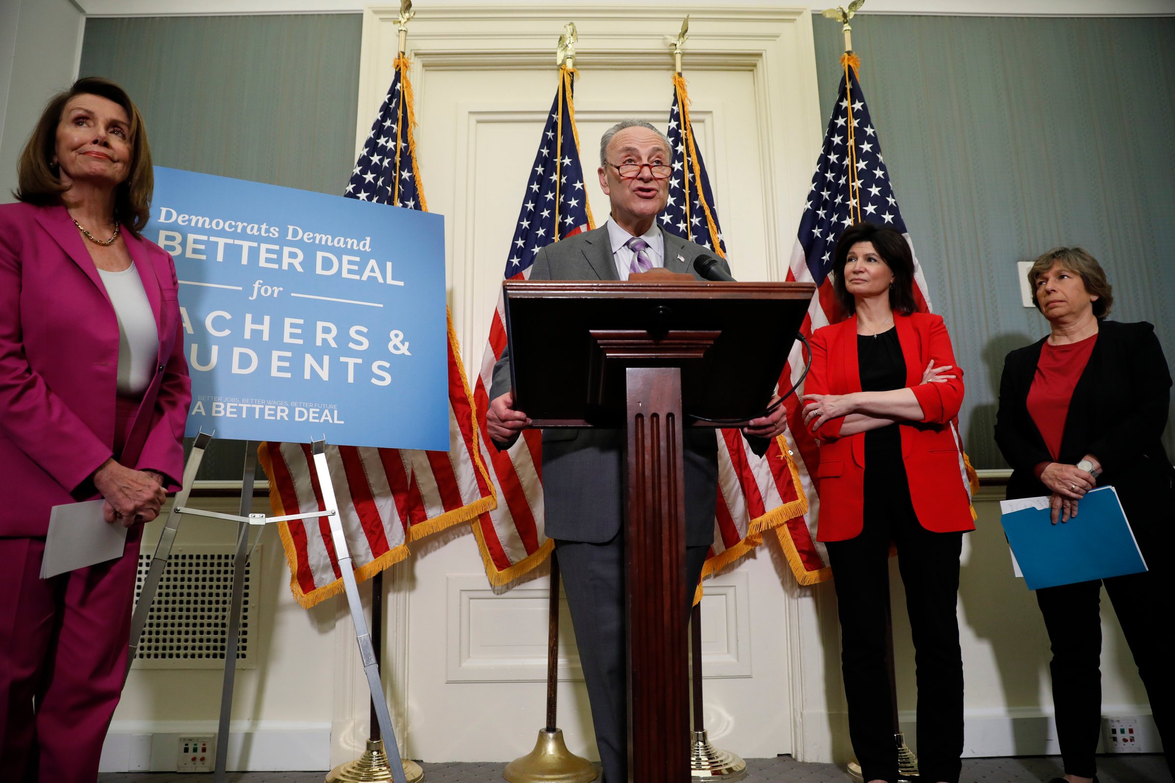 Congressional Democratic Leaders Propose Teacher Pay Raises And School Investment