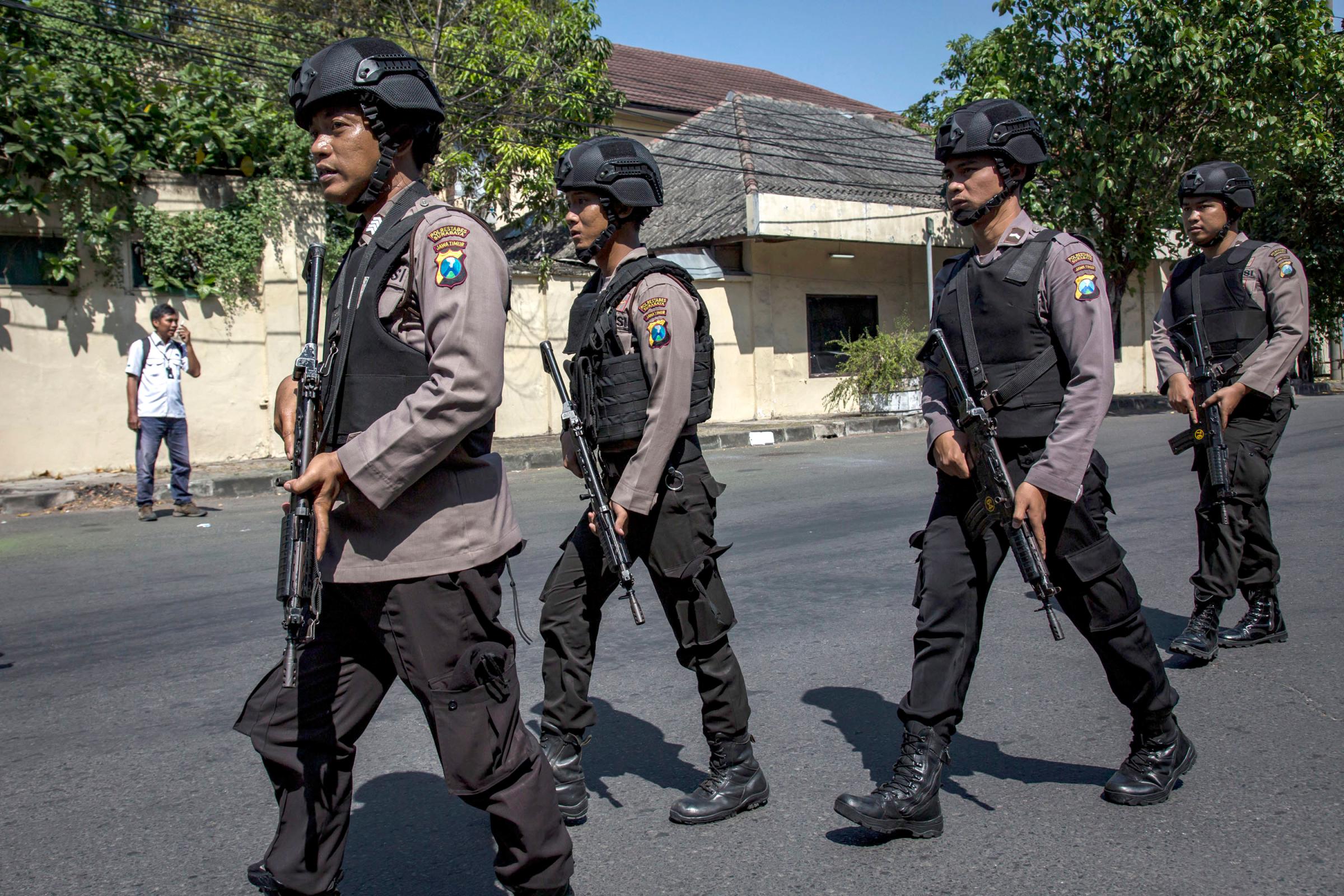 Deadly Bomb Attacks In Indonesia's City Of Surabaya