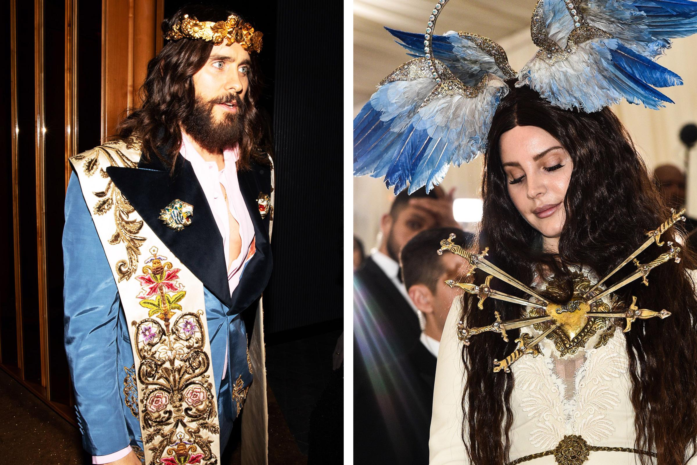 Jared Leto and Lana Del Rey attend the 2018 Met Gala