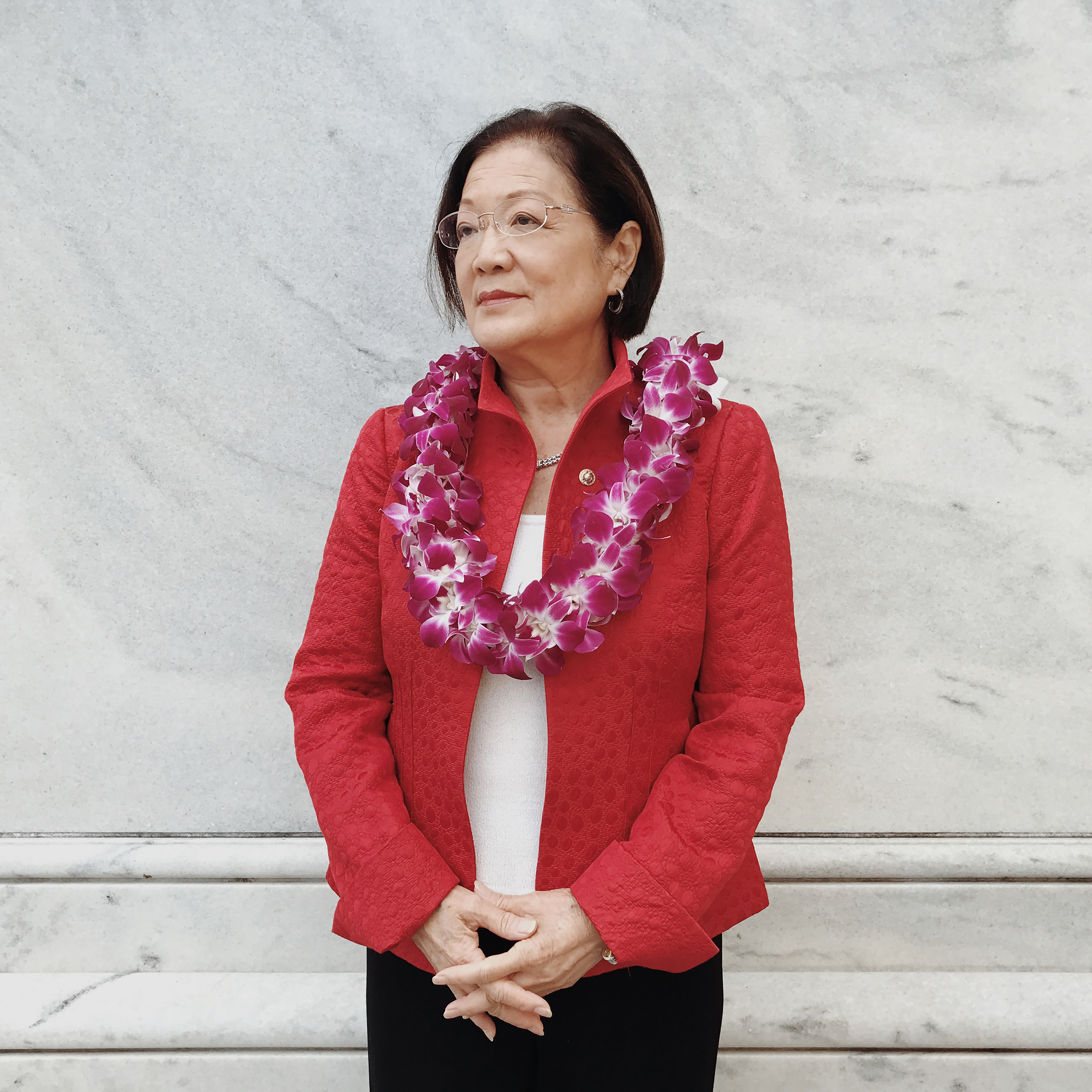 Hawaii’s Mazie Hirono is the Senate’s only immigrant and a thorn in the President’s side. Hirono is the first Asian-American woman to serve in the Senate, the first Senator born in Japan and the first Senator from a Buddhist background. (Luisa Dörr for TIME)