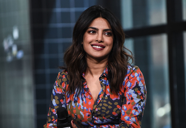 Priyanka Chopra attends the Build Series to discuss her ABC show 'Quantico' at Build Studio on April 26, 2018 in New York City. (Daniel Zuchnik/Getty Images)
