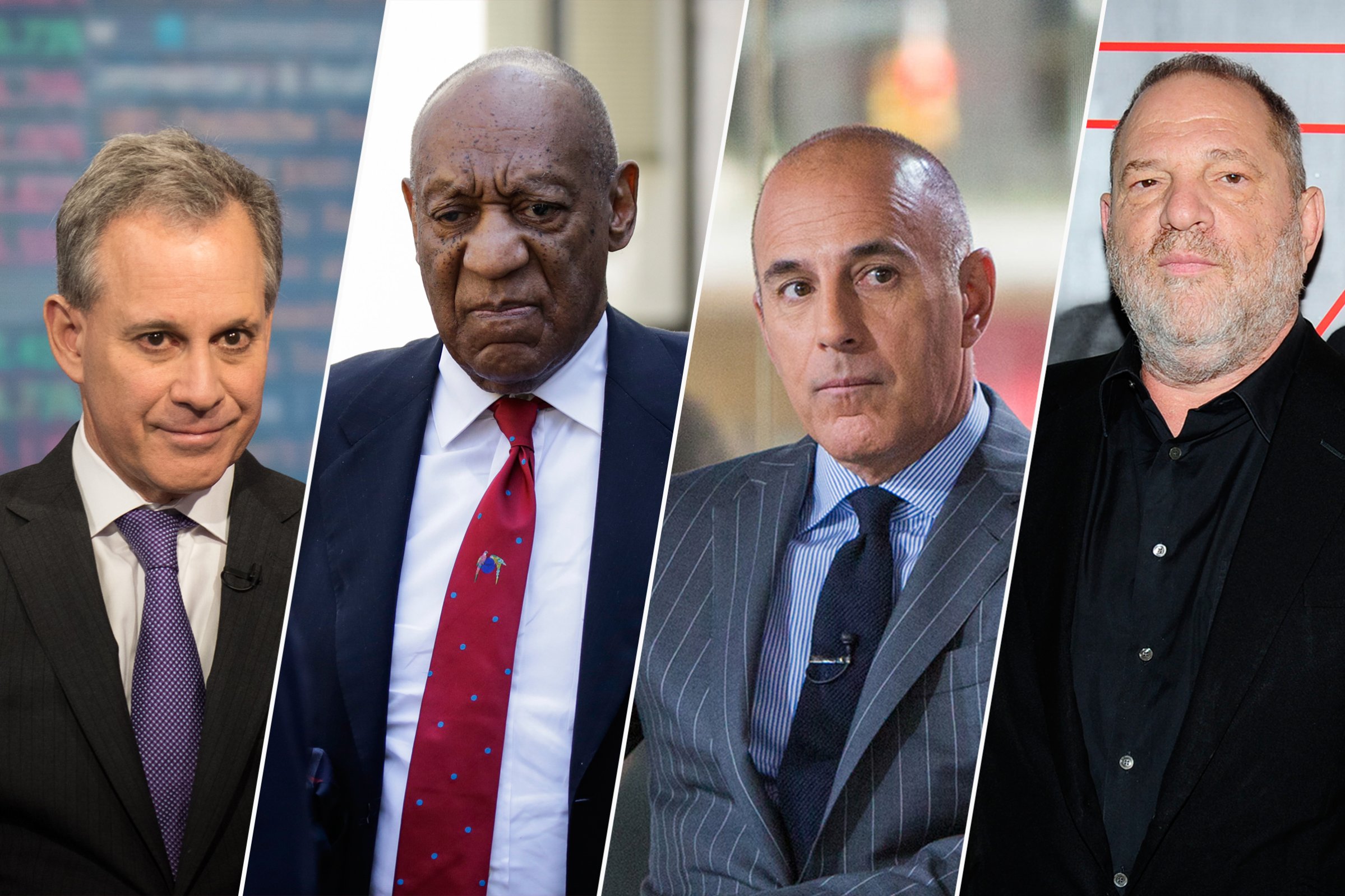 Eric Schneiderman, Bill Cosby, Matt Lauer, Harvey Weinstein