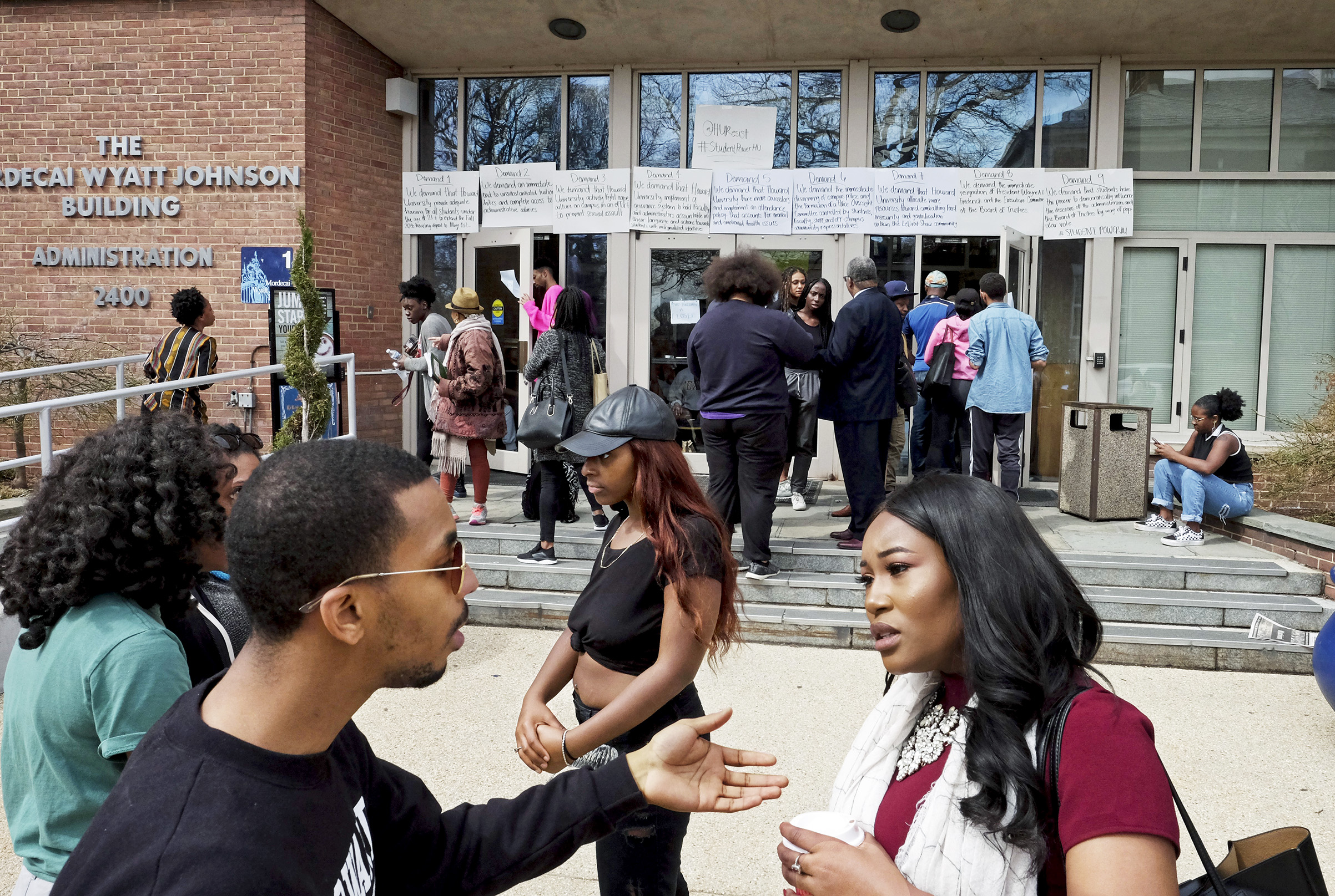 Student Led Sit-In at Howard University