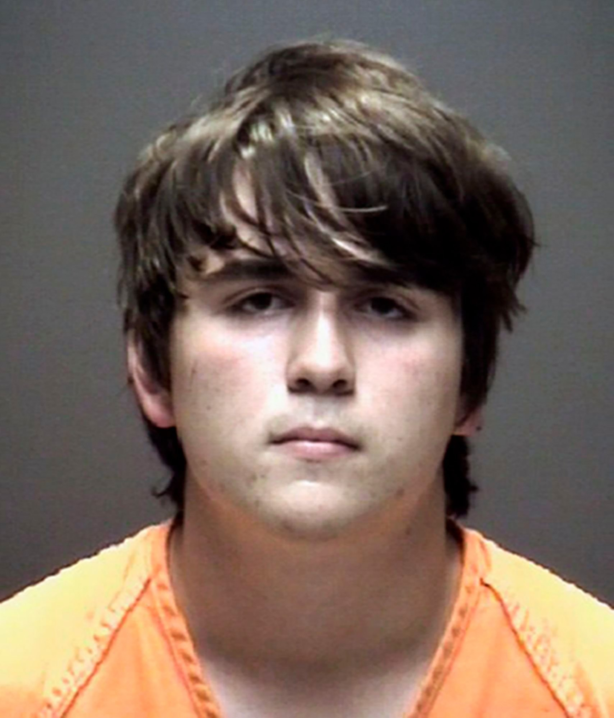 This photo provided by the Galveston County Sheriff's Office shows Dimitrios Pagourtzis, who law enforcement officials took into custody, and identified as the suspect in the deadly school shooting in Santa Fe, Texas, near Houston, on May 18, 2018 (Galveston County Sheriff's Office—AP/Shutterstock)
