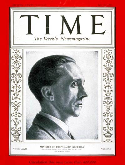 The July 10, 1933, cover of TIME (TIME)