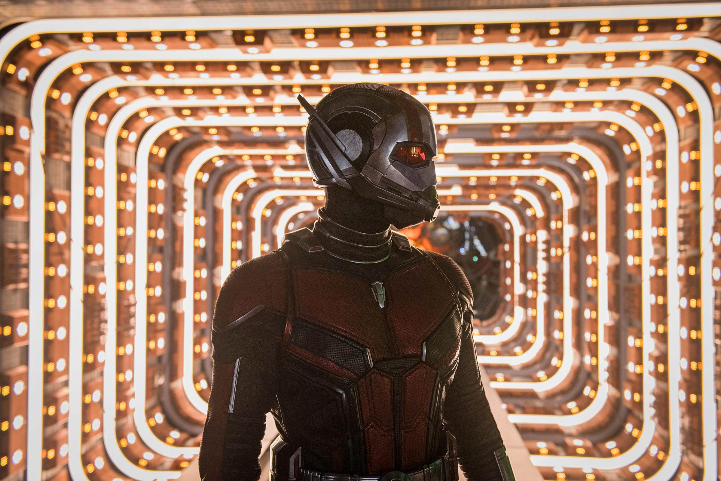 Paul Rudd in “Ant-Man and the Wasp”.