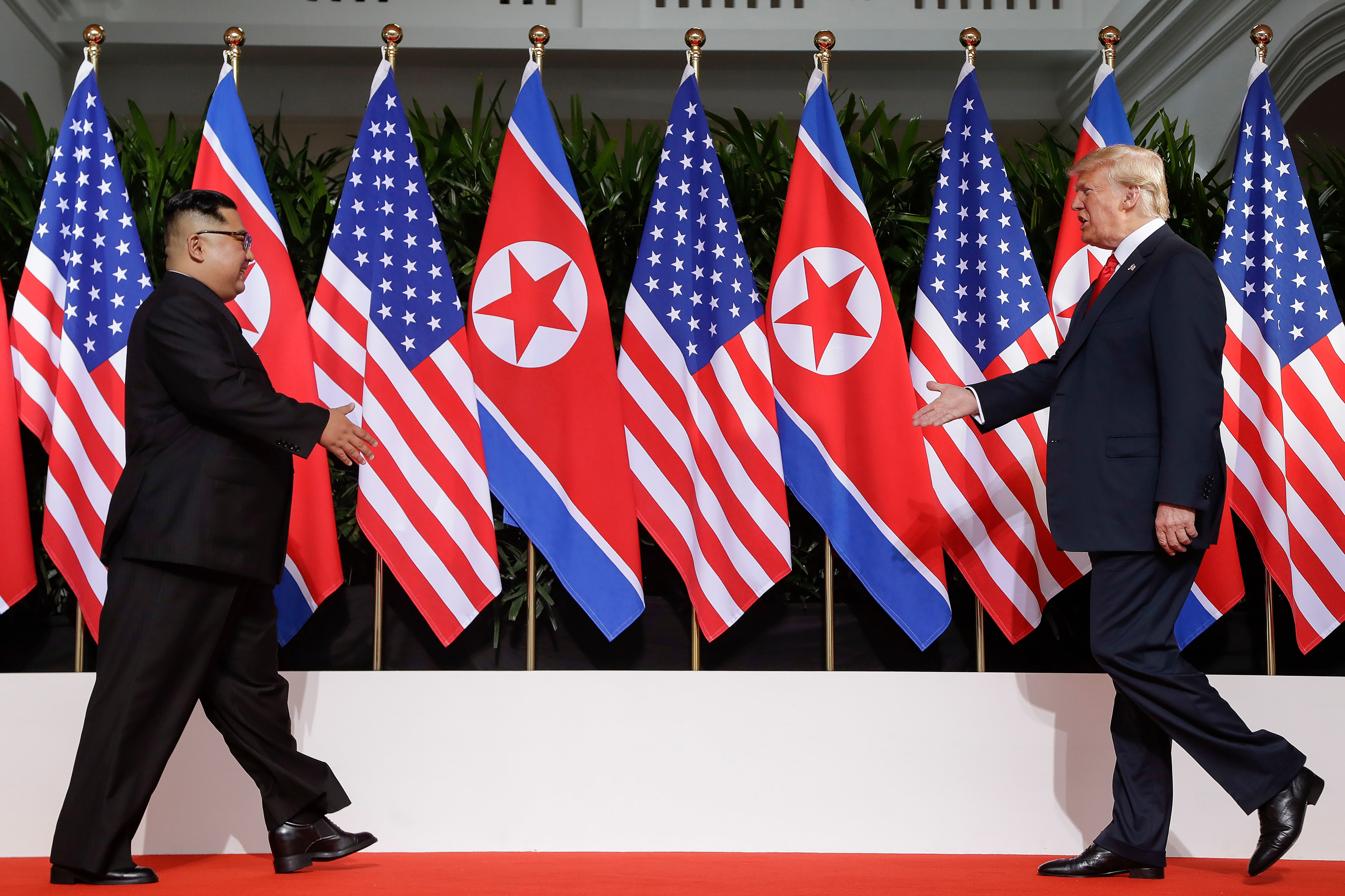 World Peace Donald-trump-kim-jong-un-meeting-walk