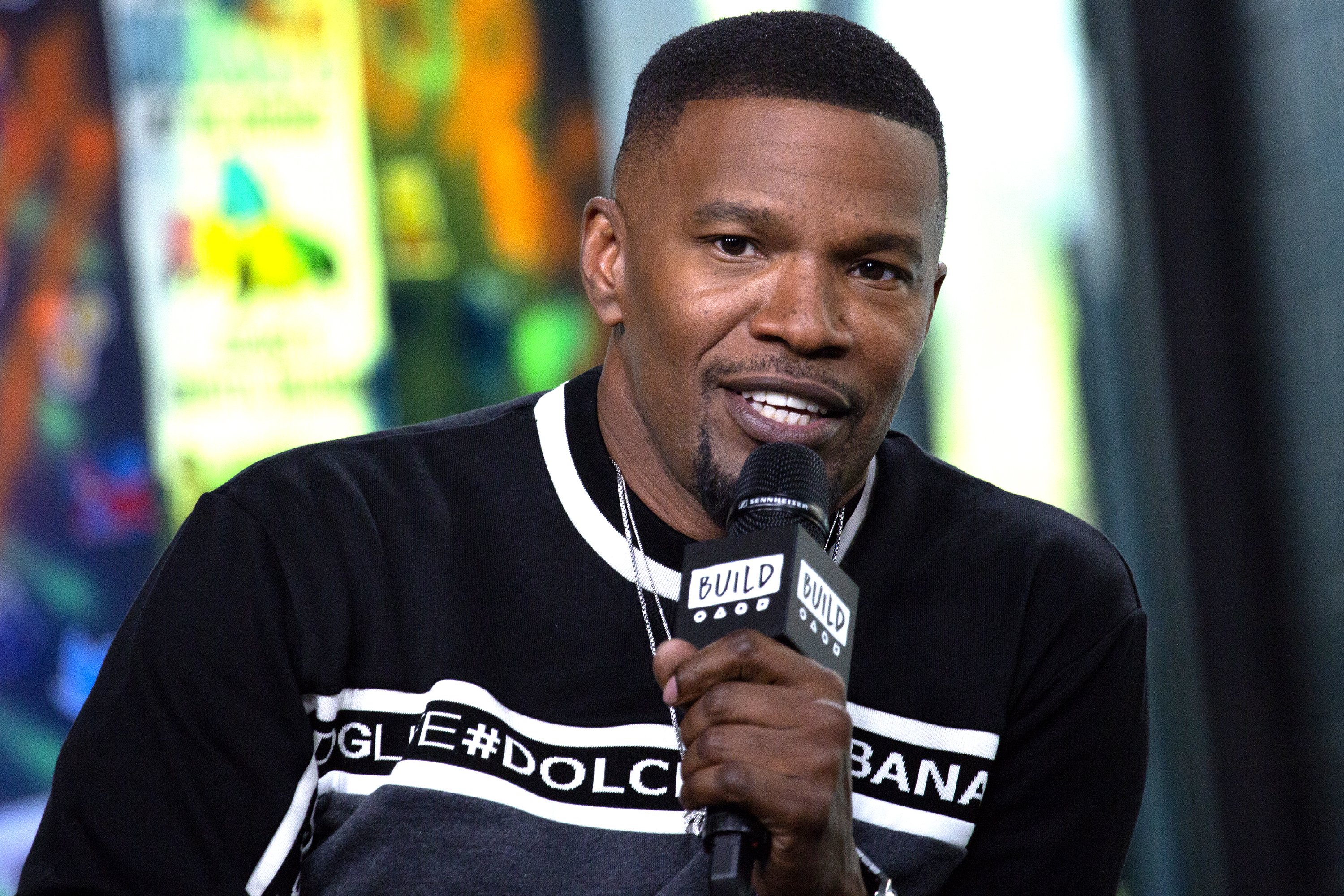 Jamie Foxx visits AOL Build at Build Studio on May 15, 2018 in New York City. (Santiago Felipe—Getty Images)