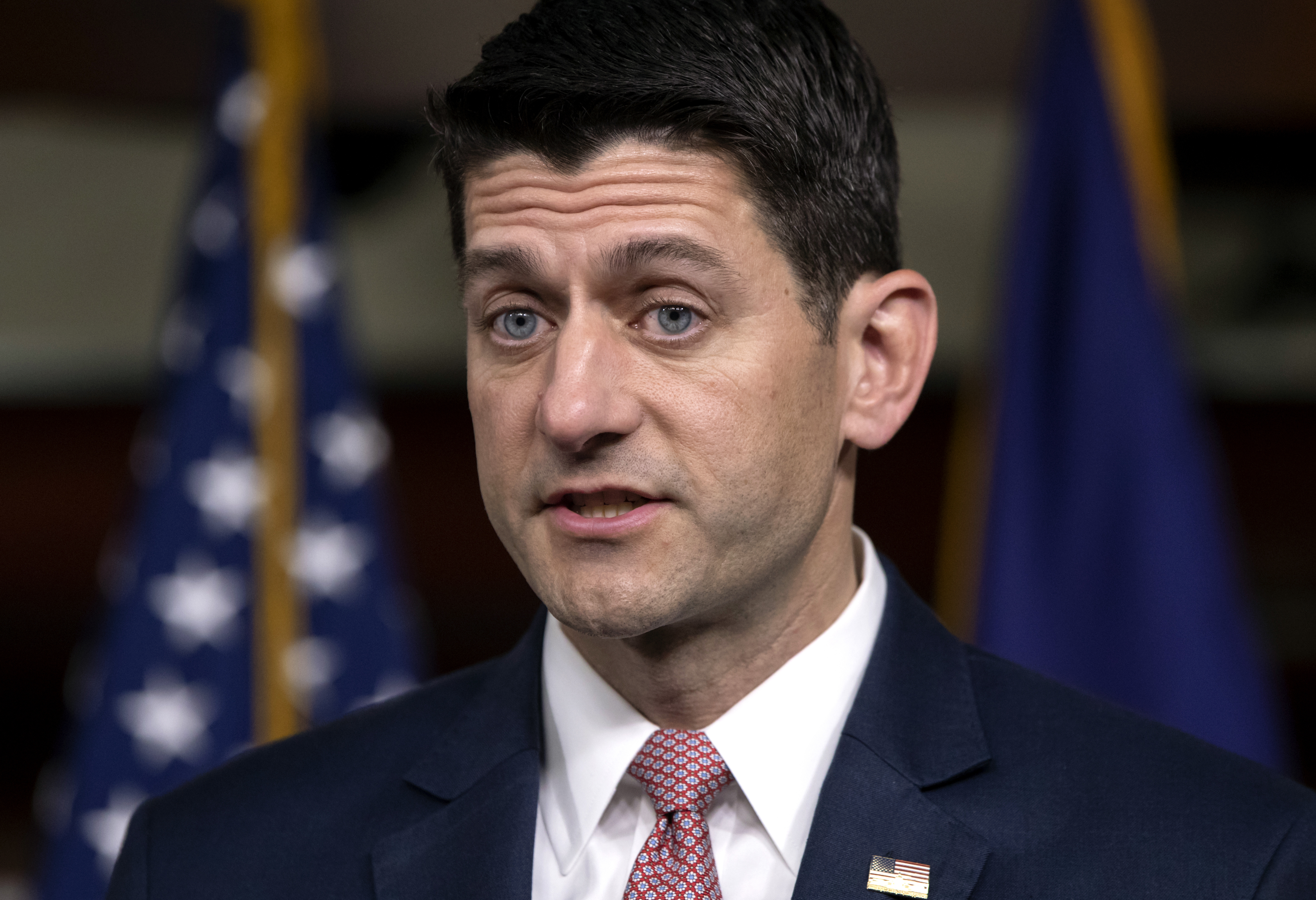 Speaker of the House Paul Ryan, R-Wis.,l in Washington on May 10, 2018 (J. Scott Applewhite&mdash;AP)