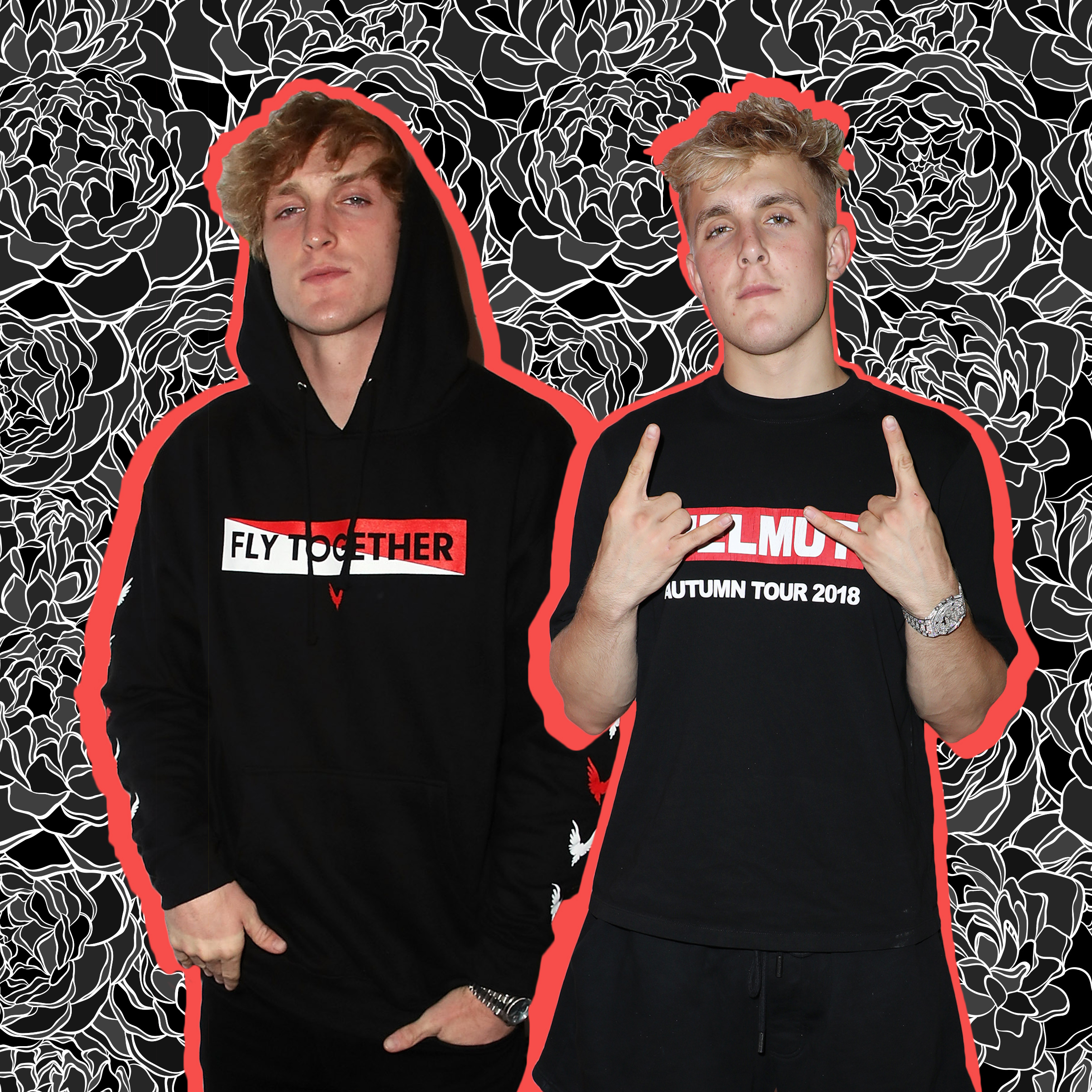Internet personalitys Logan and Jake Paul (Getty Images (3))