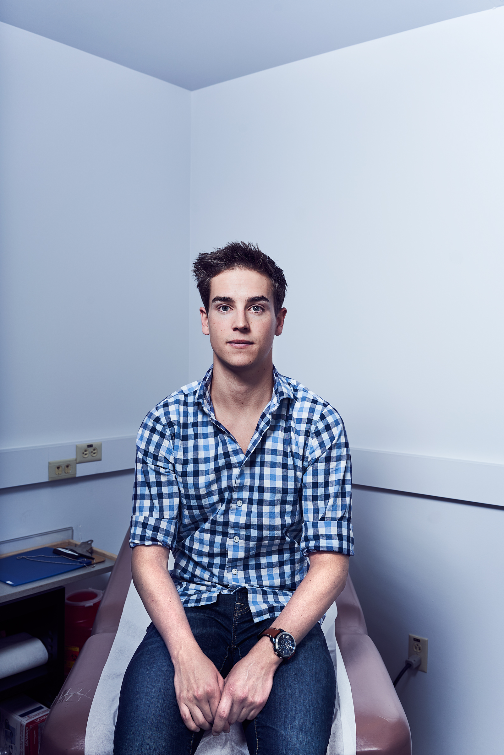Kristoffer Thordarson, 22, has participated in early studies of male contraceptive methods at the University of Washington School of Medicine (Ian Allen for TIME)