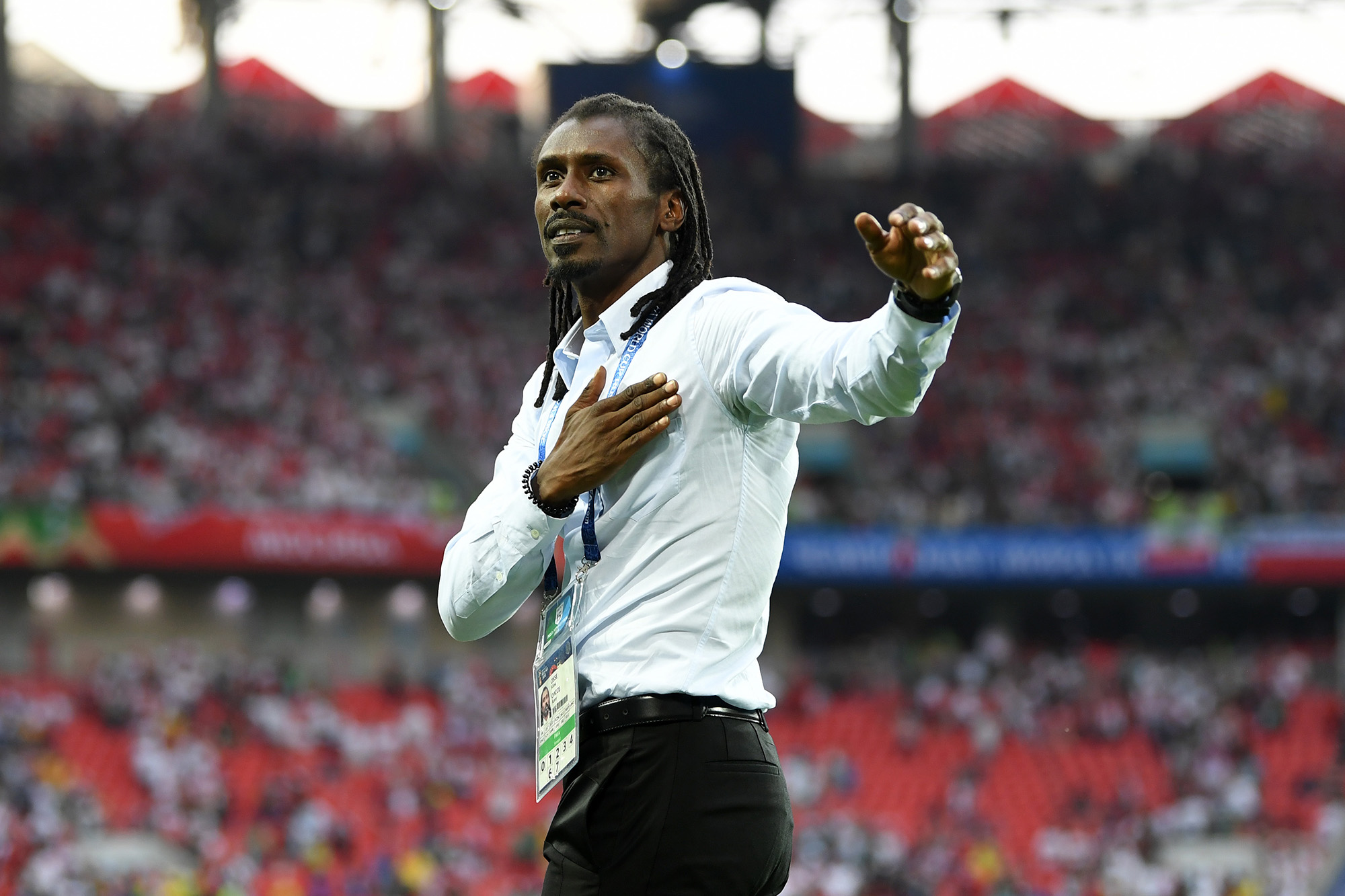 Senegal Coach Aliou Cissé's World Cup Reaction Becomes Meme | Time
