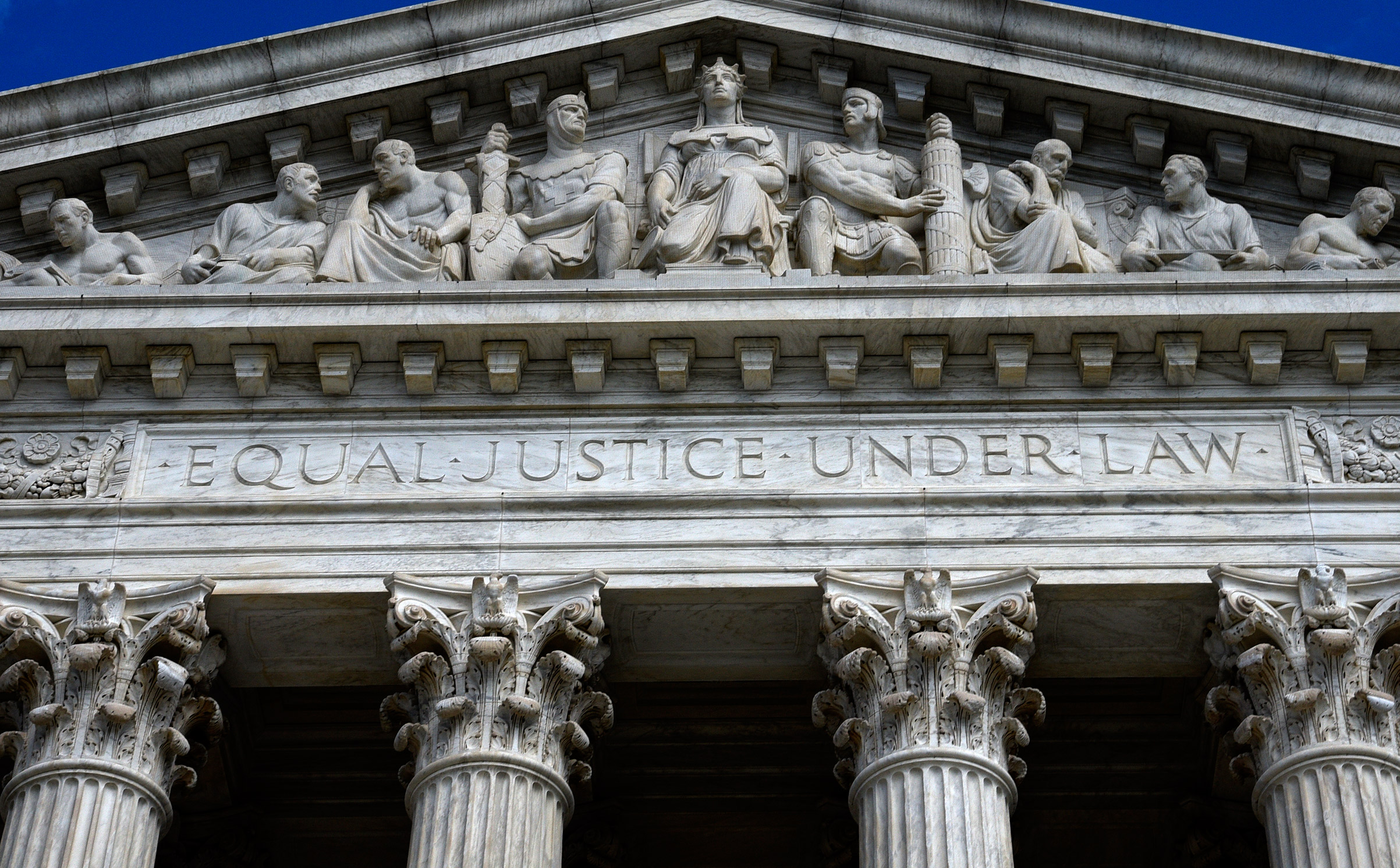 The U.S. Supreme Court in Washington, D.C. on April 19, 2018. (Robert Alexander—Getty Images)