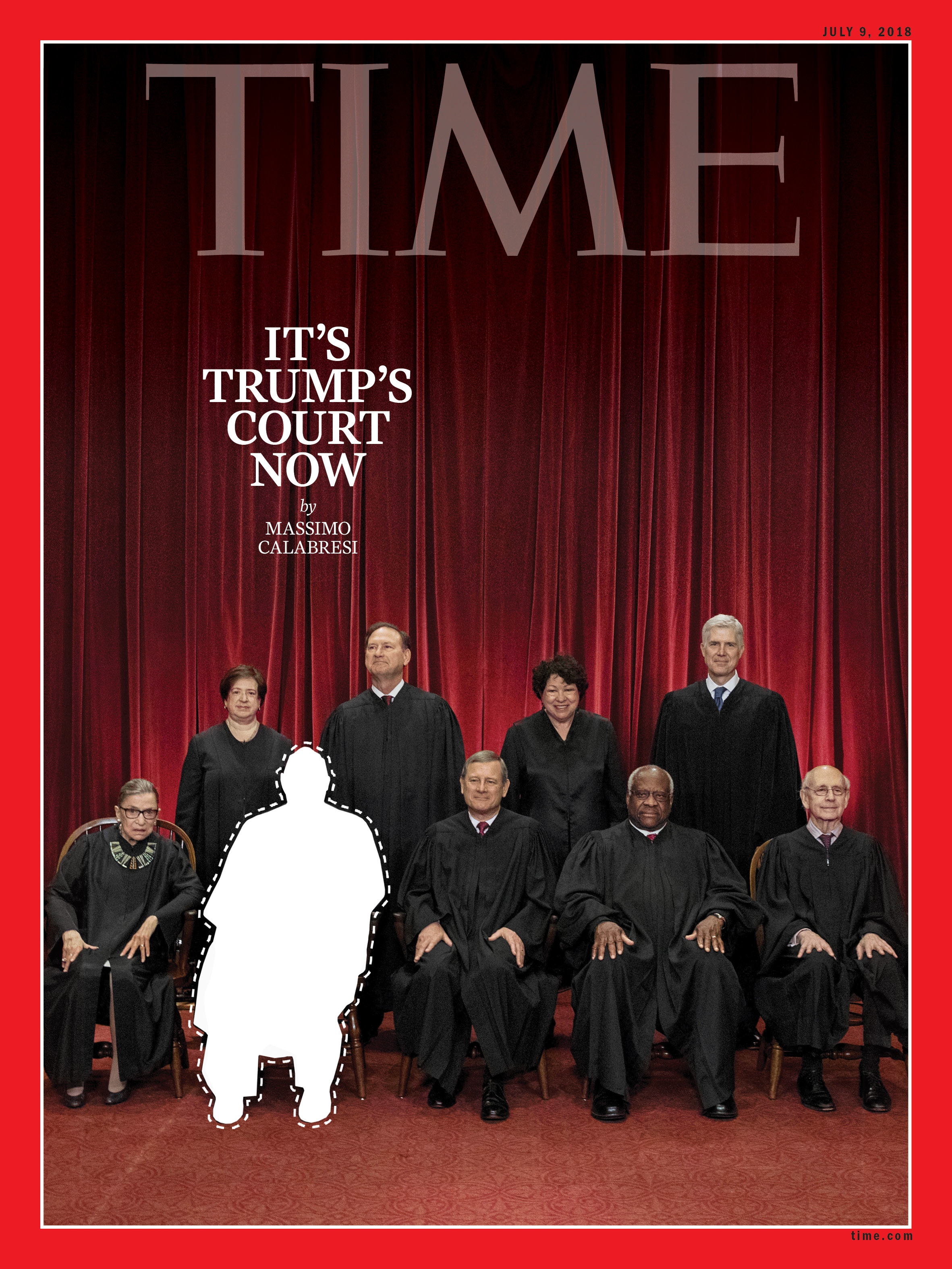 Supreme Court Justice Kennedy Retires Trump Court Time Magazine Cover