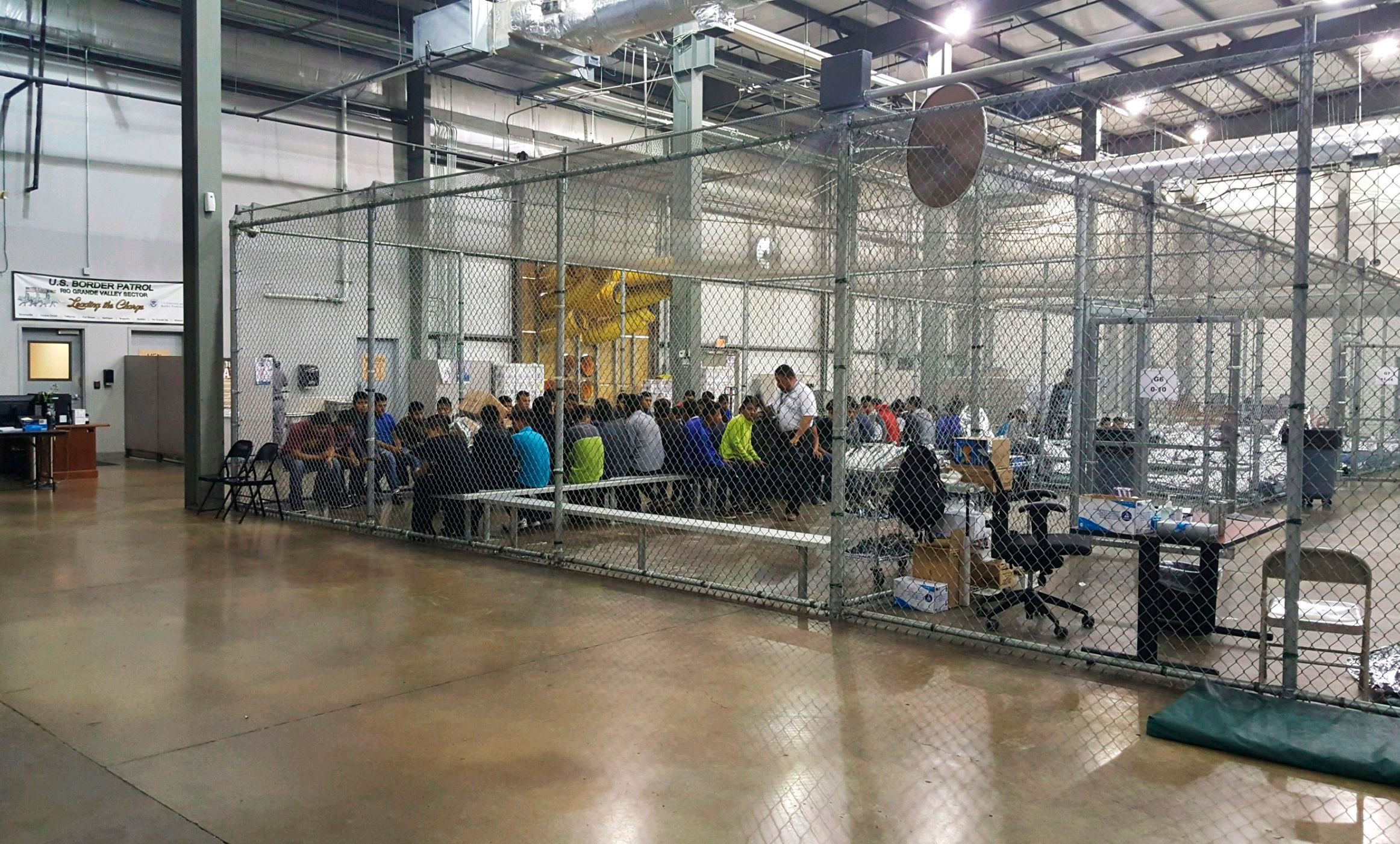 Immigration Holding Facility, McAllen