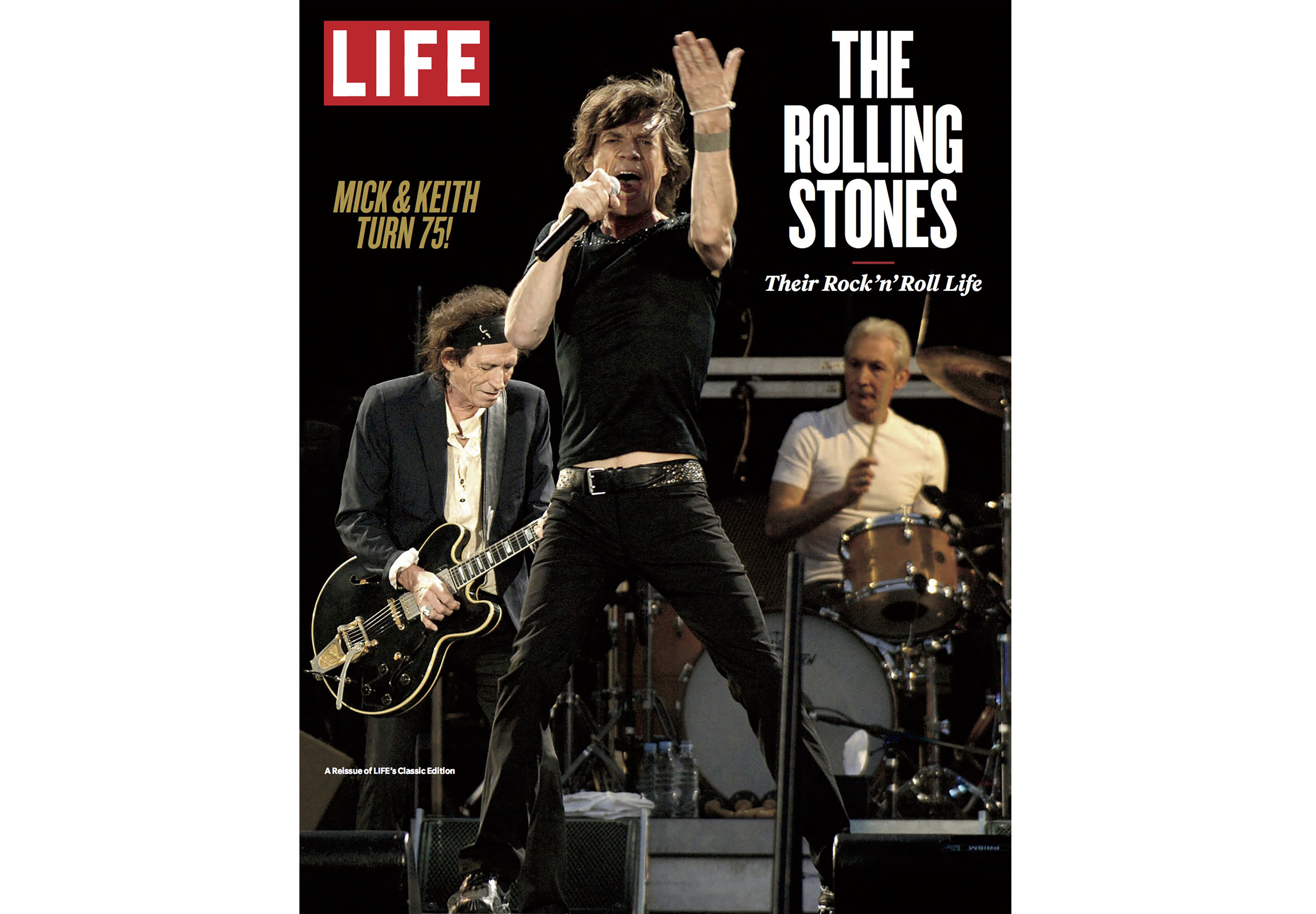 Mick Jagger on the cover of LIFE. (LIFE Galleries)