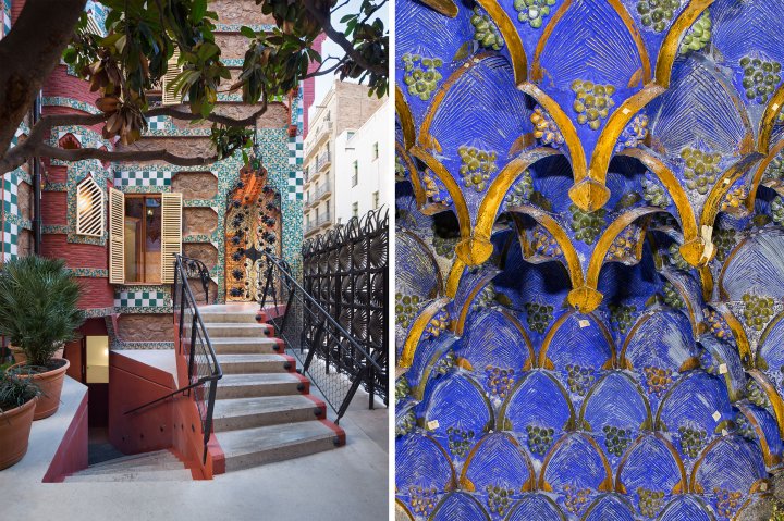 Casa Vicens Gaudi on Barcelona, Spain