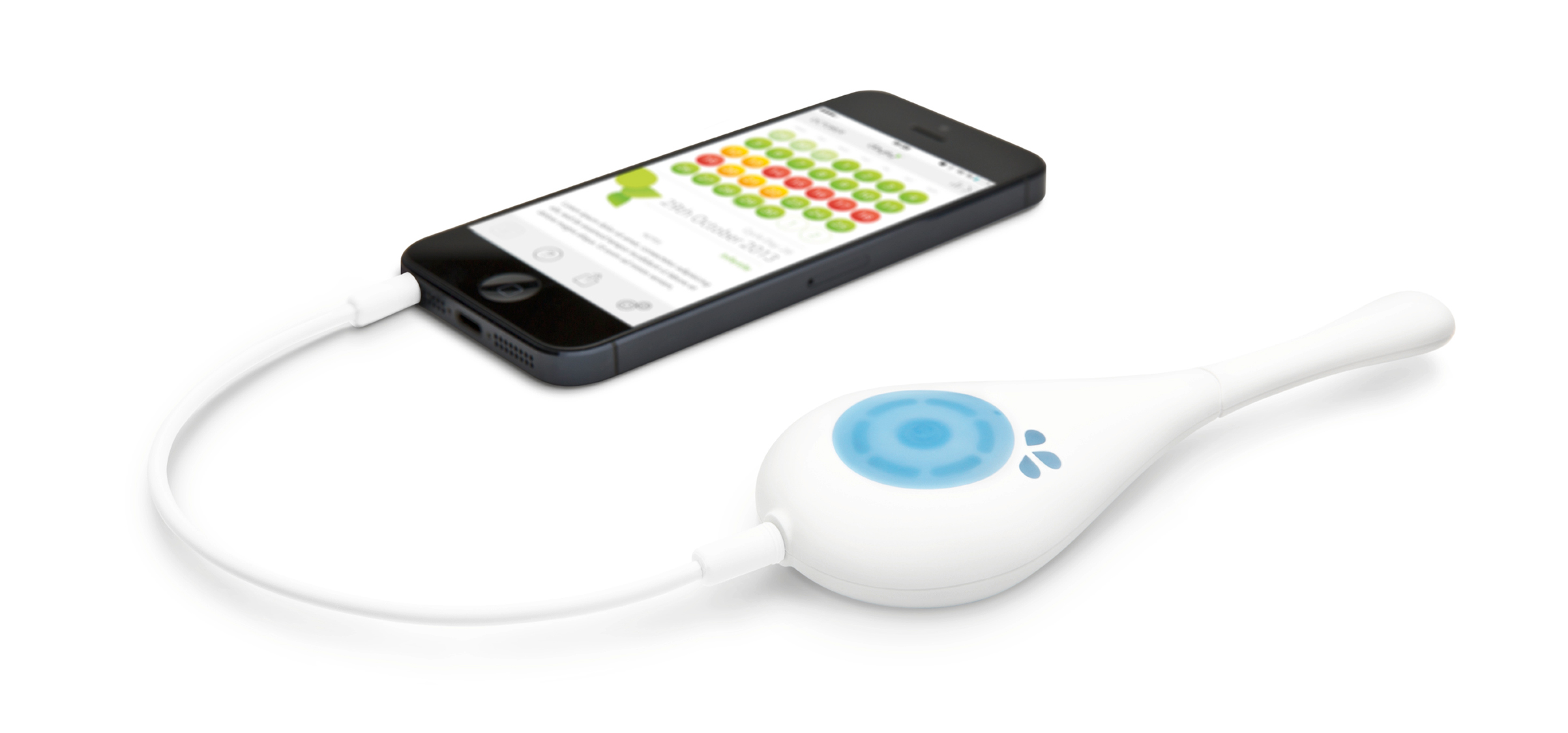 Daysy, a thermometer and app product that claims to be 99.4% effective at telling women if they are fertile or not. (Daysy)