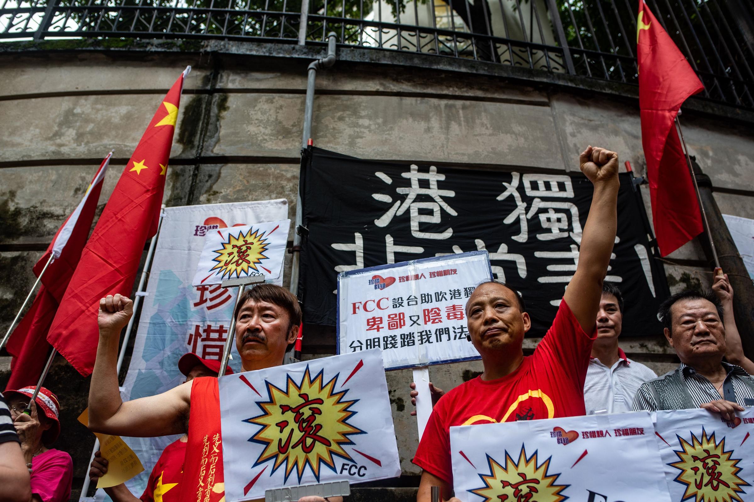 HONG KONG-CHINA-UNREST-POLITICS-INDEPENDENCE