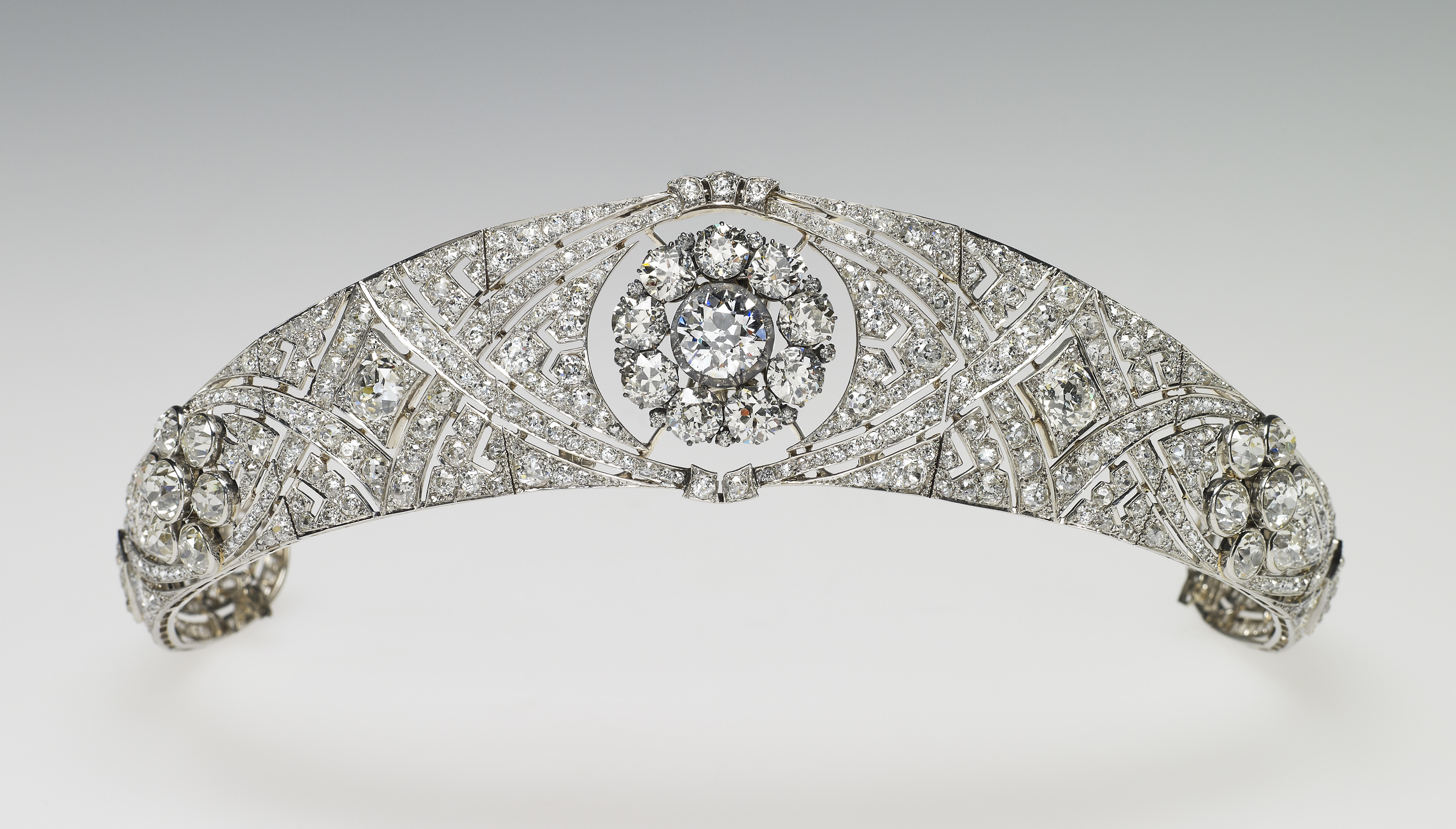 In this undated handout image released by the Royal Household, Queen Mary's Diamond Bandeau, which is being worn by Meghan Markle for her wedding to Prince Harry on May 19, 2018. (Handout/The Royal Household/Getty Images)