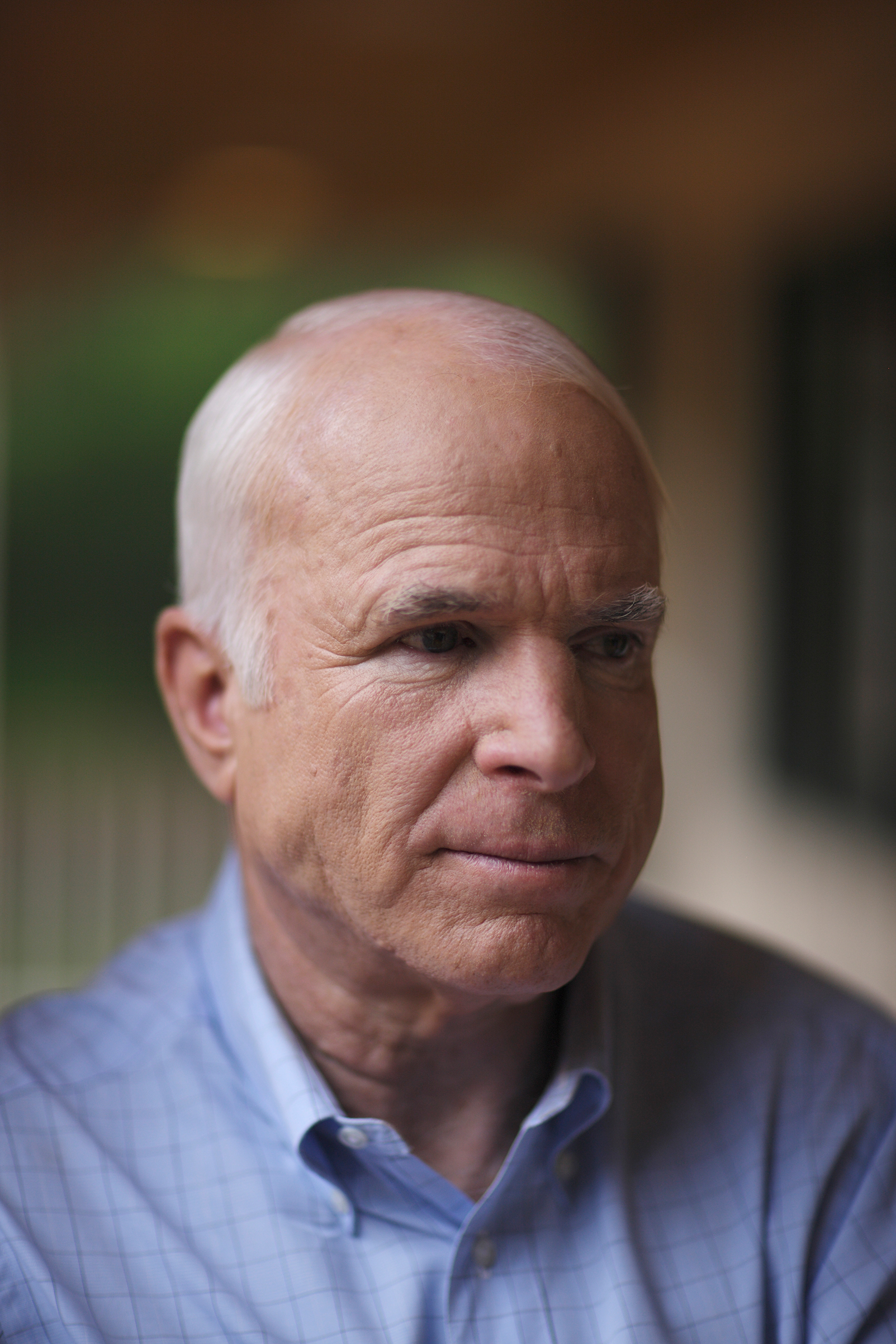 John McCain at his ranch outside Sedona, Arizona on August 23, 2008. (Christopher Morris—VII for TIME Sen.)