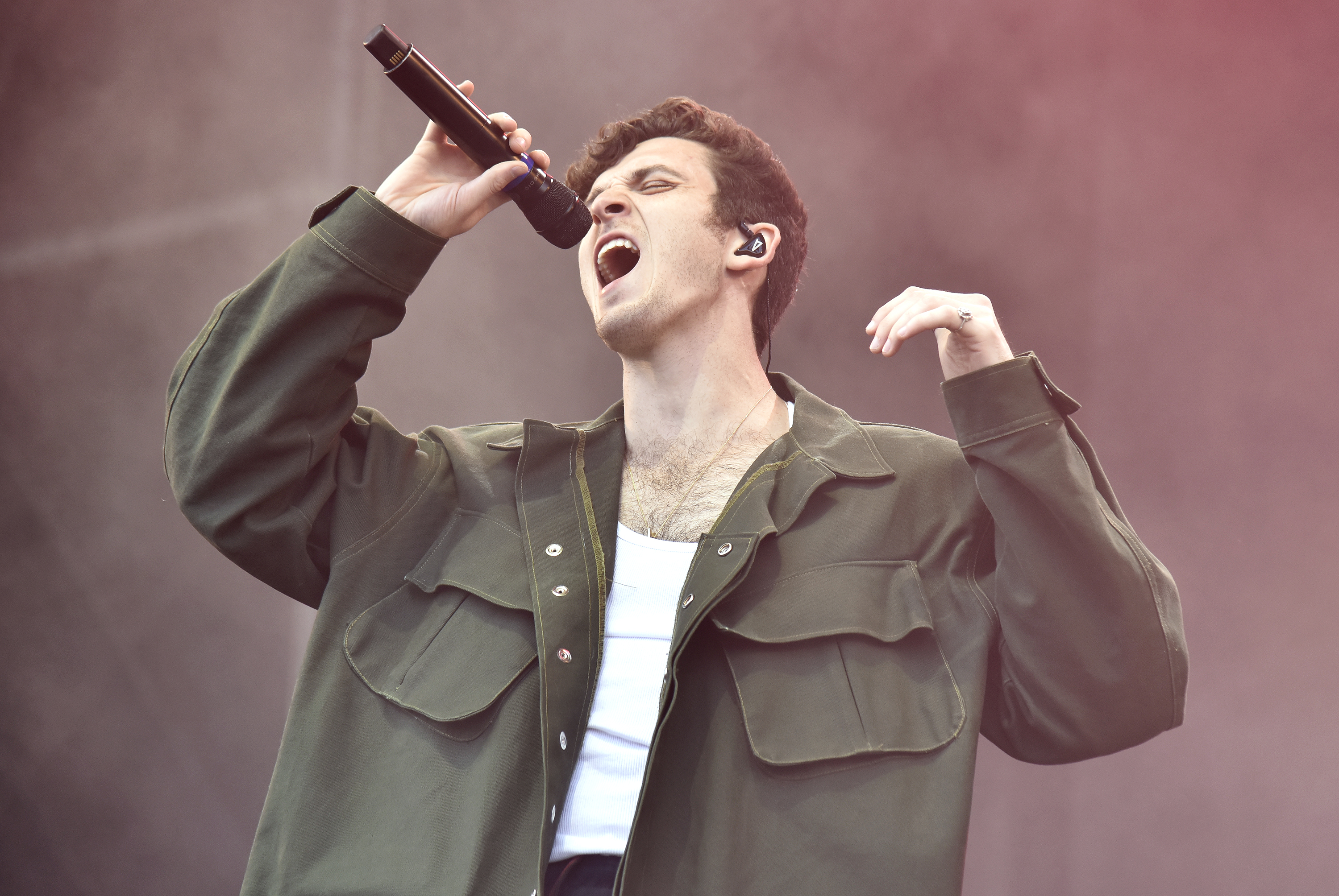 Lauv performs during the 2018 Outside Lands Music and Arts festival at Golden Gate Park on August 10, 2018 in San Francisco, California. (Tim Mosenfelder—Getty Images)