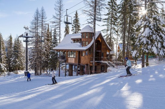 A ski-house at Snow Bear Chalet in Montana
