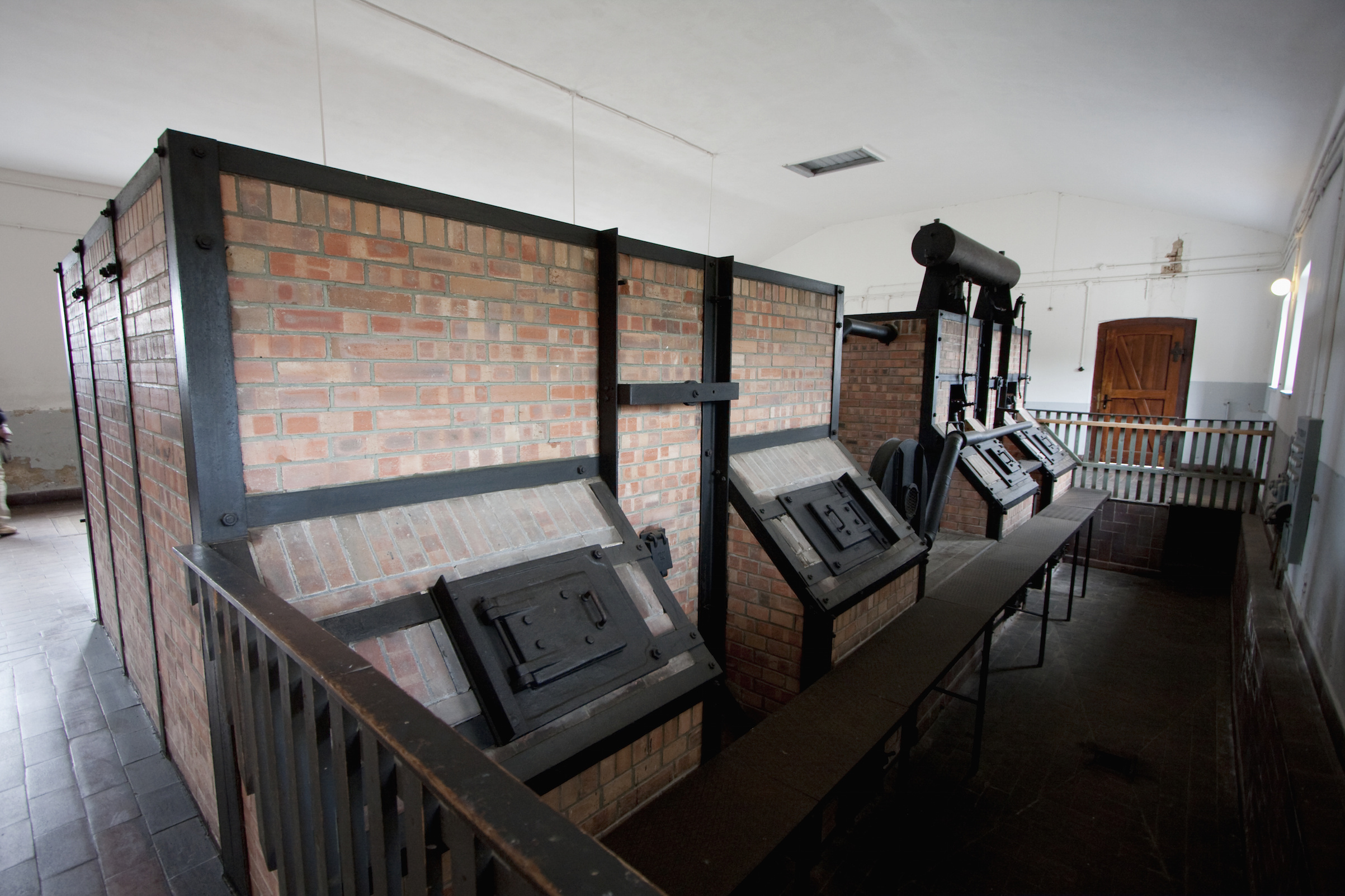 Ovens By Topf &amp; Sohne In The Crematorium, Buchenwald Concentration Camp, Germany (Photo by: Insights/UIG via Getty Images) (Insight/UIG/Getty Images)