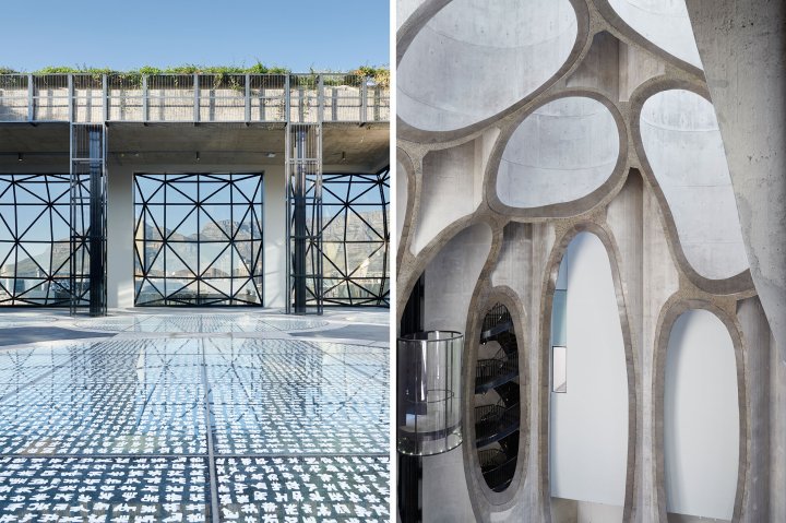 Details of the architecture at Zeitz MOCAA in Cape Town