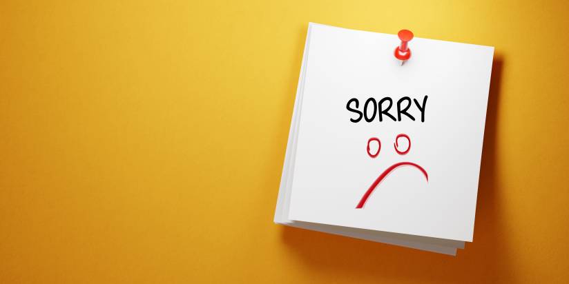 Ways to apologize
